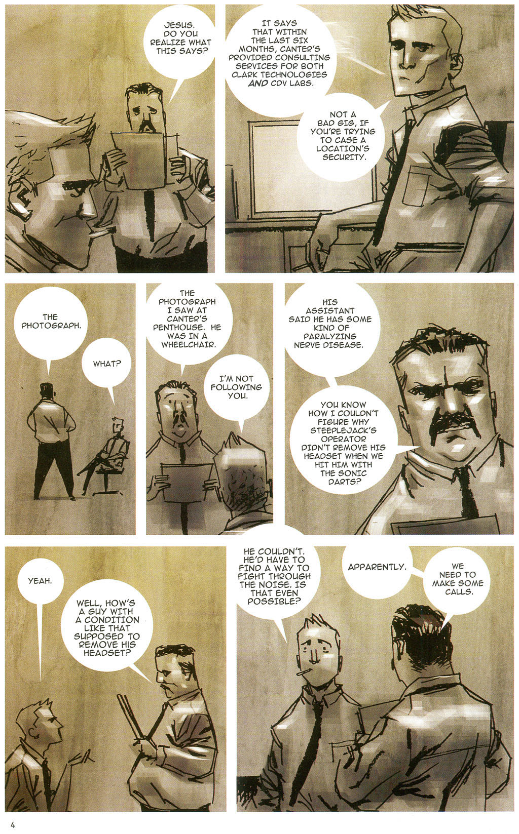 Read online The Surrogates comic -  Issue #5 - 6