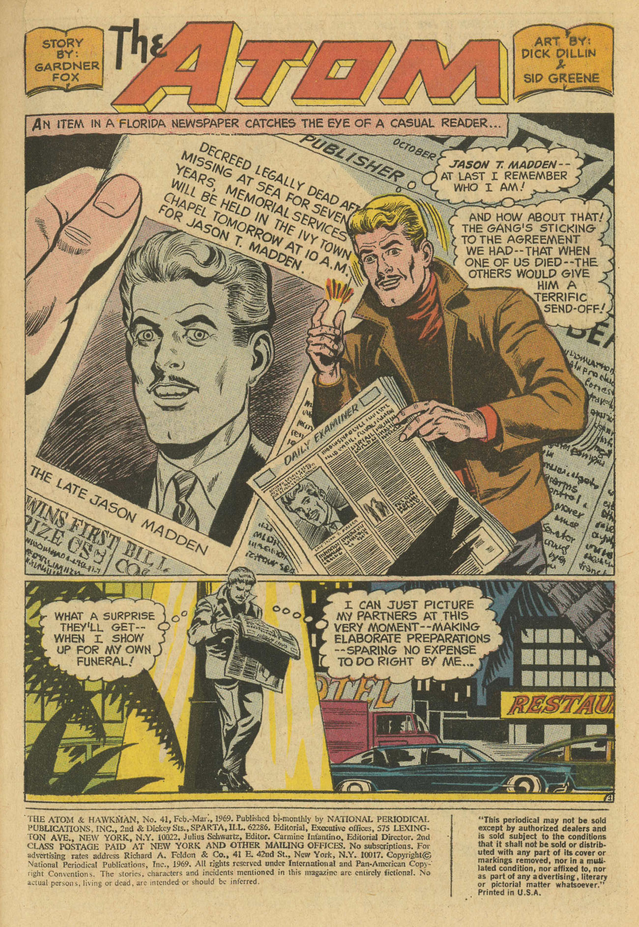 Read online The Atom and Hawkman comic -  Issue #41 - 3