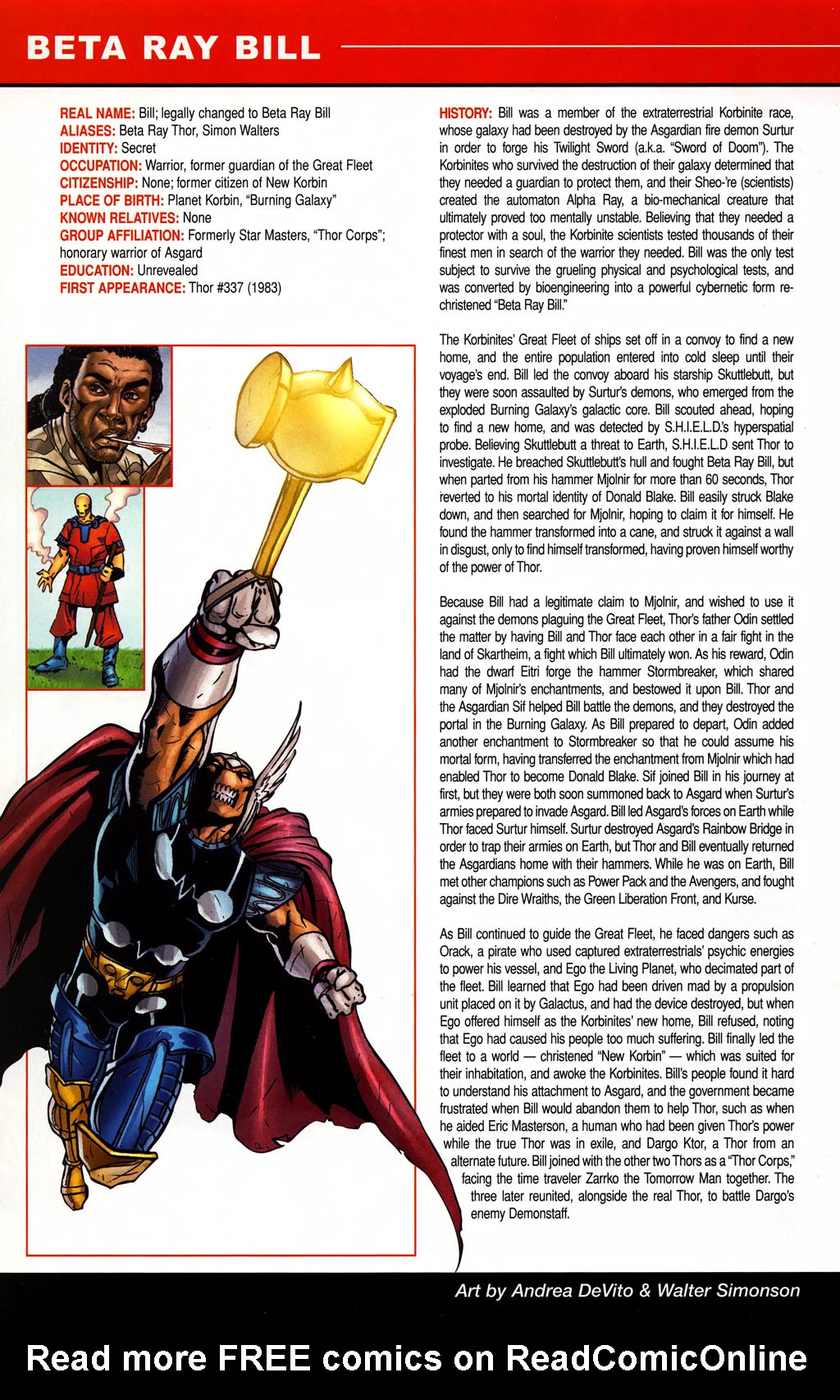 Read online All-New Official Handbook of the Marvel Universe A to Z comic -  Issue #2 - 6