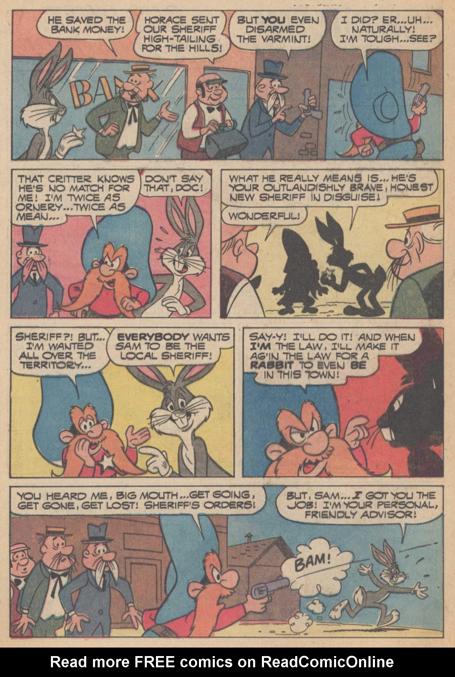 Read online Yosemite Sam and Bugs Bunny comic -  Issue #11 - 12