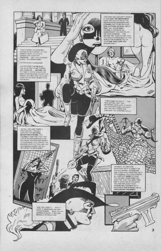 Read online Femforce comic -  Issue #33 - 37