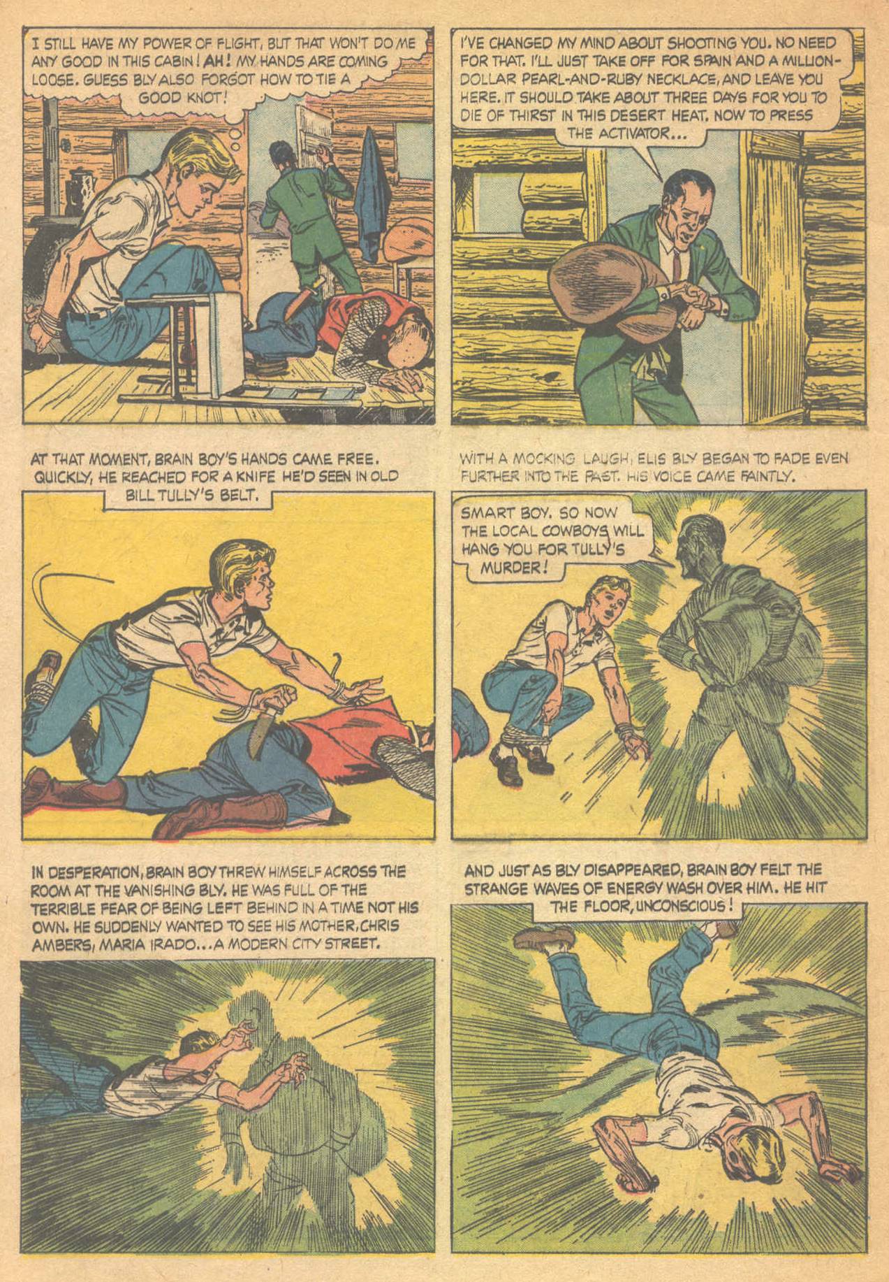 Read online Brain Boy (1962) comic -  Issue #4 - 20