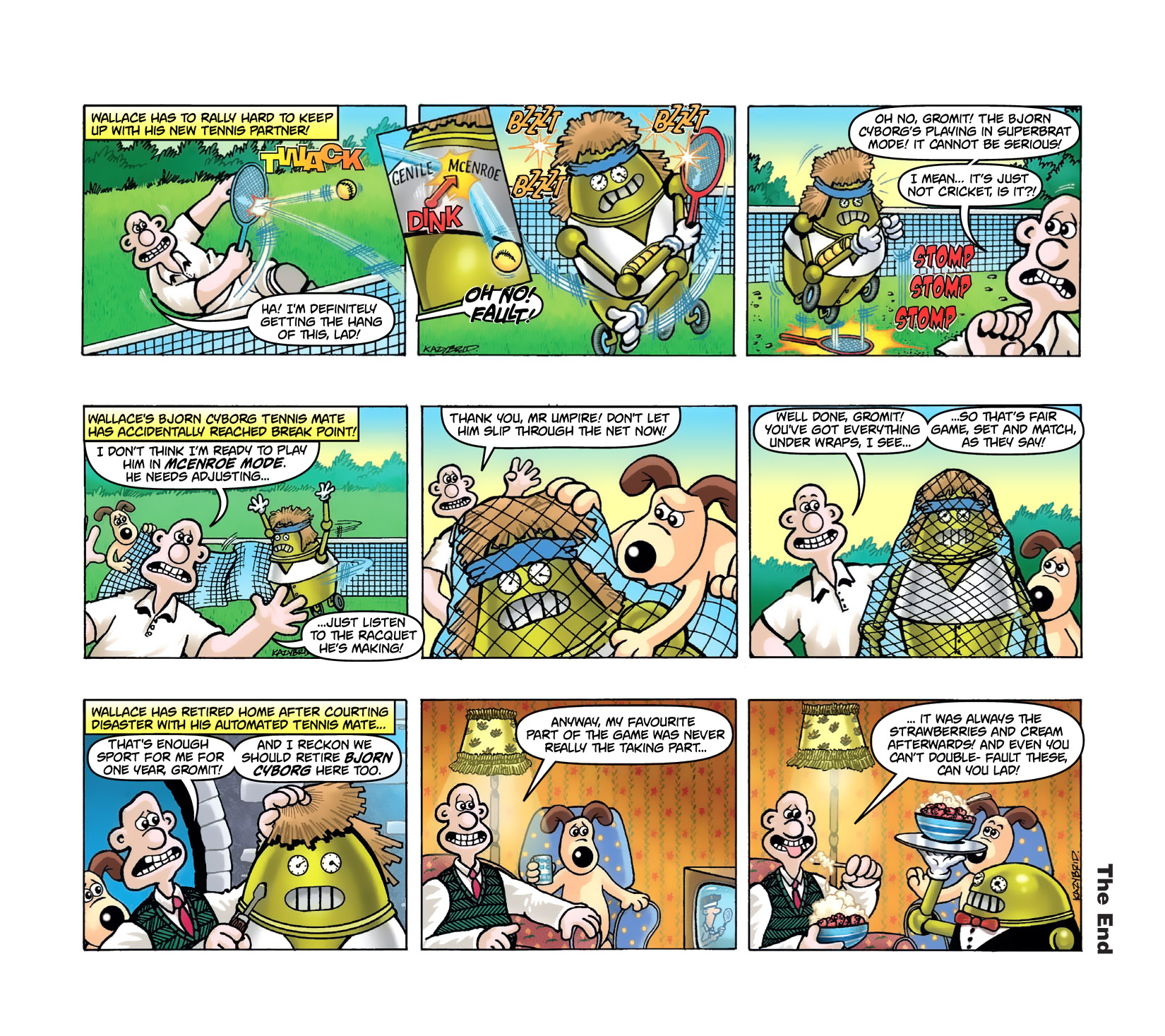 Read online Wallace & Gromit Dailies comic -  Issue #8 - 7