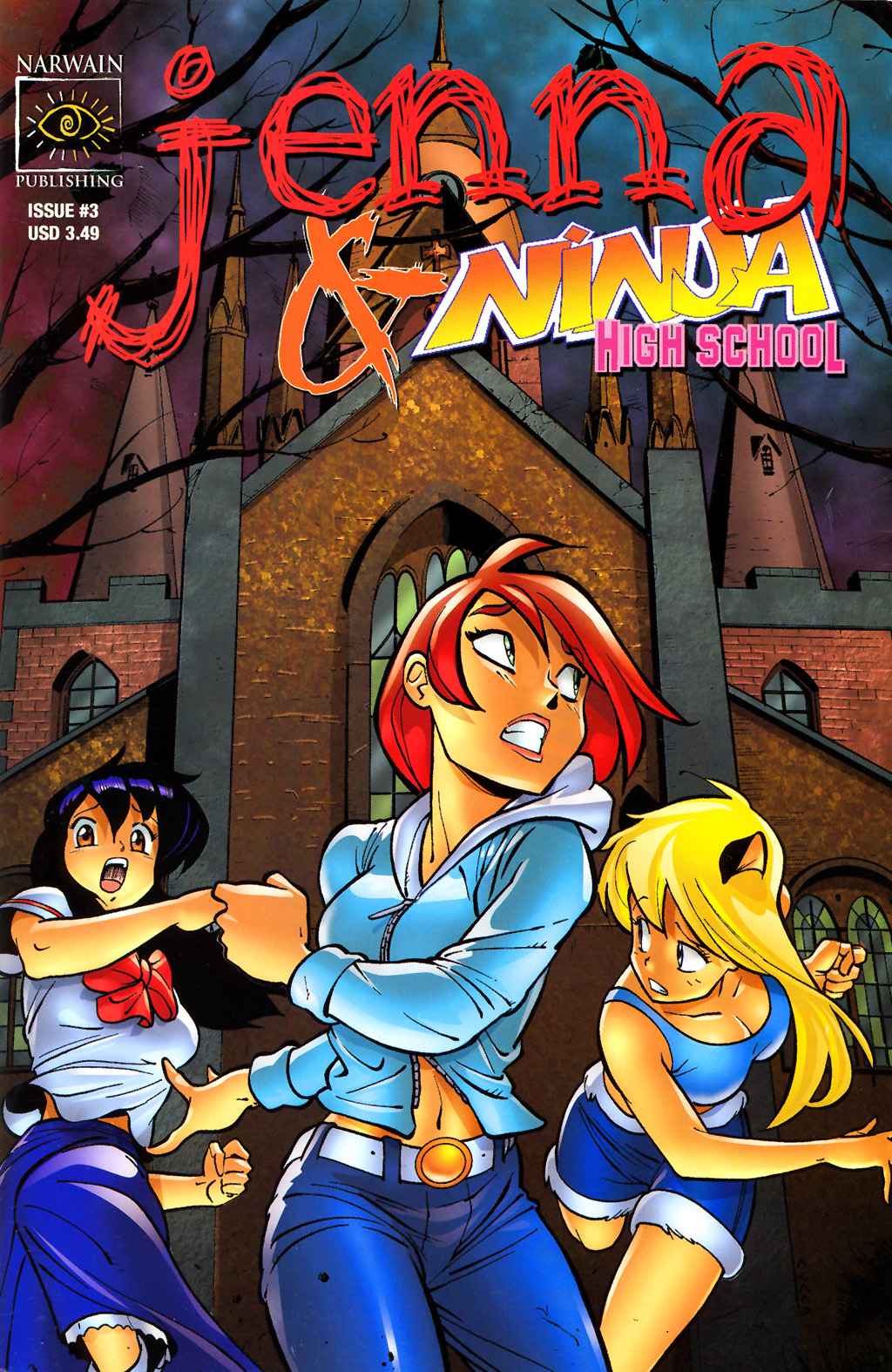 Read online Jenna & Ninja High School comic -  Issue #3 - 1