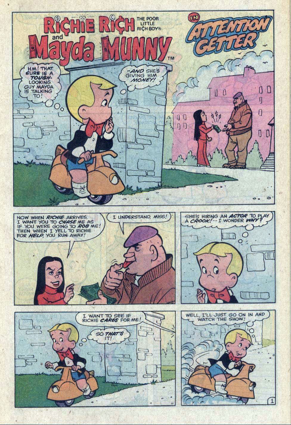 Read online Richie Rich And [...] comic -  Issue #5 - 5