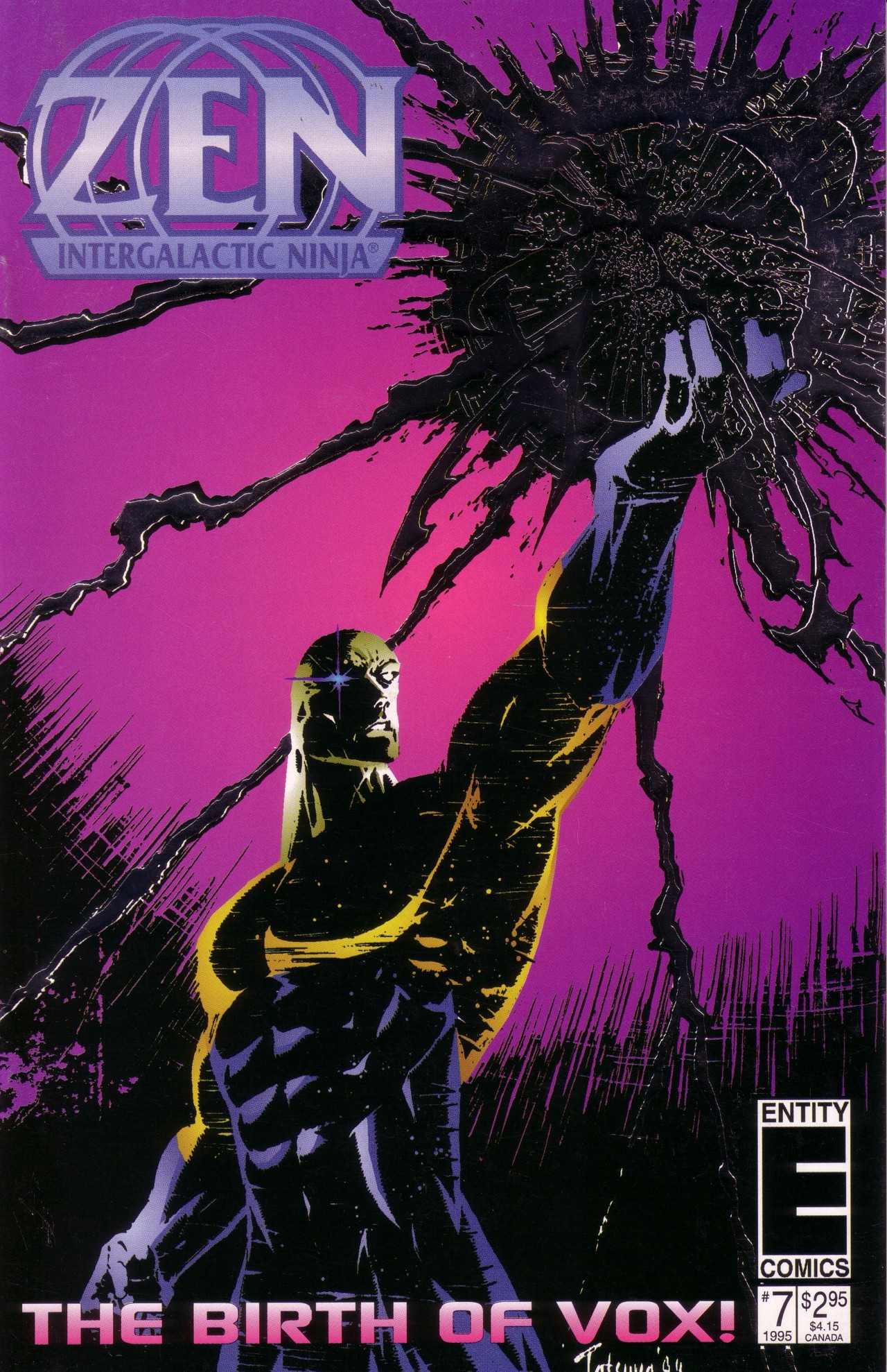 Read online Zen Intergalactic Ninja Color comic -  Issue #7 - 1