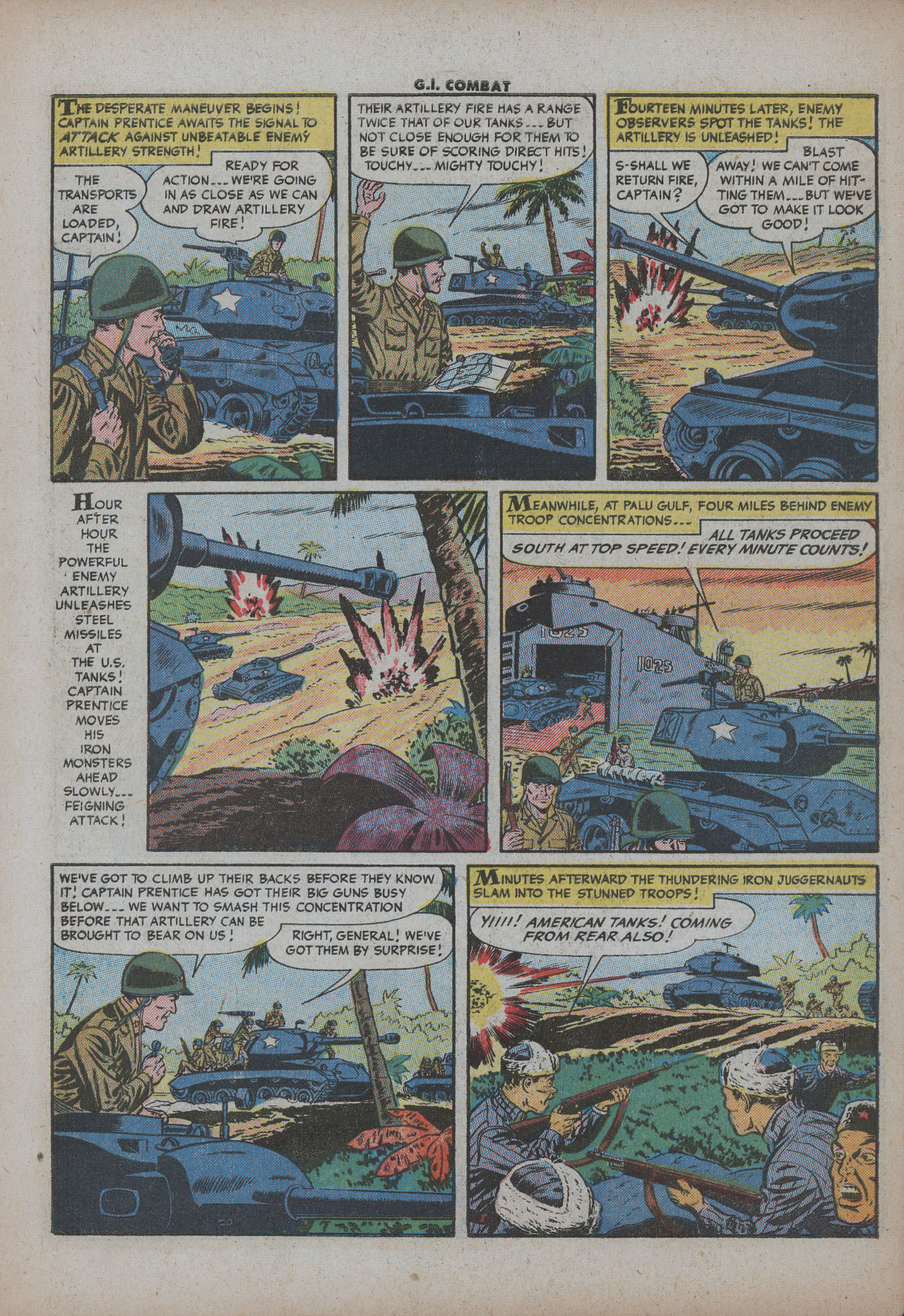 Read online G.I. Combat (1952) comic -  Issue #28 - 9