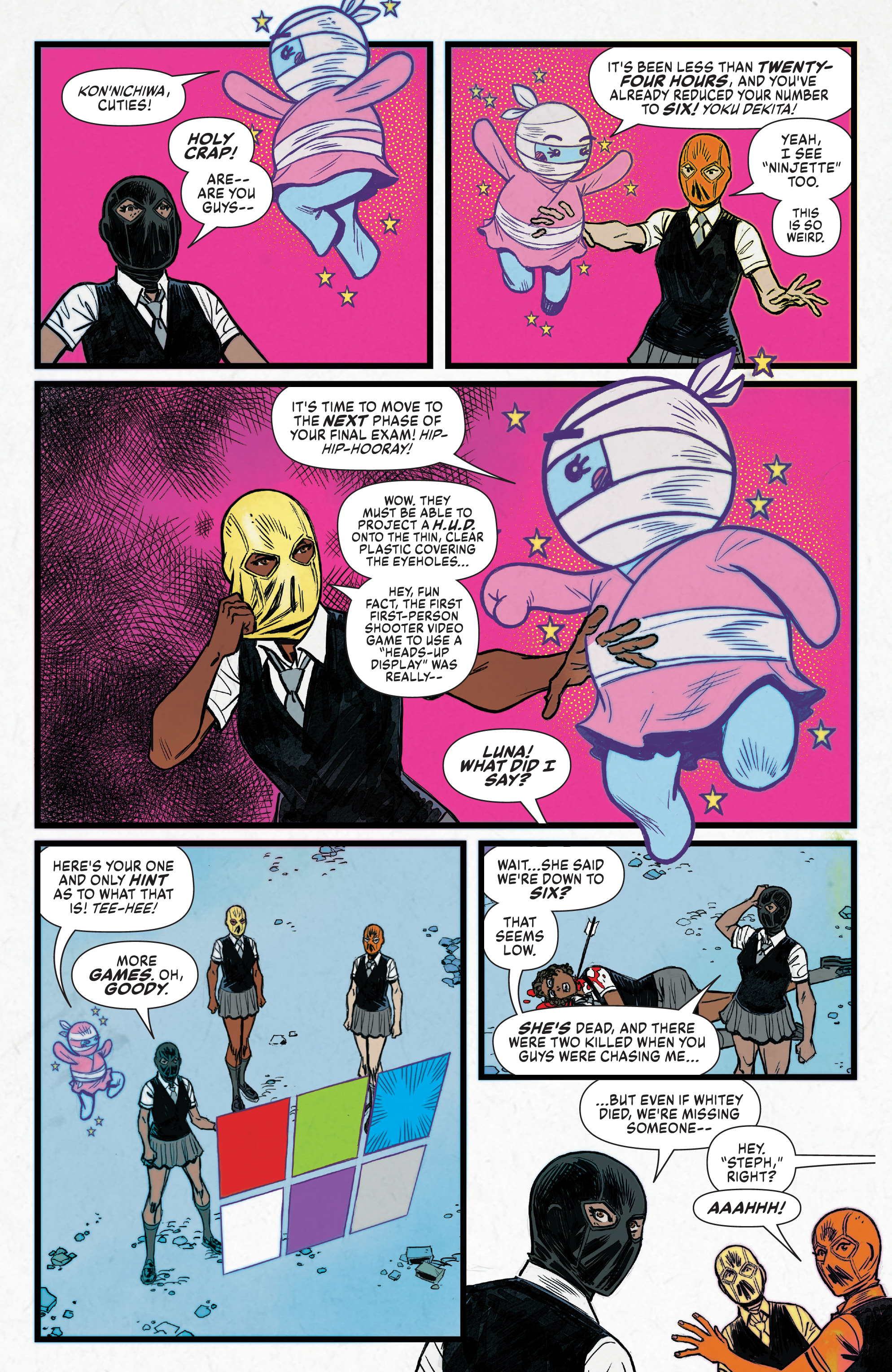 Read online The Ninjettes (2022) comic -  Issue #4 - 8