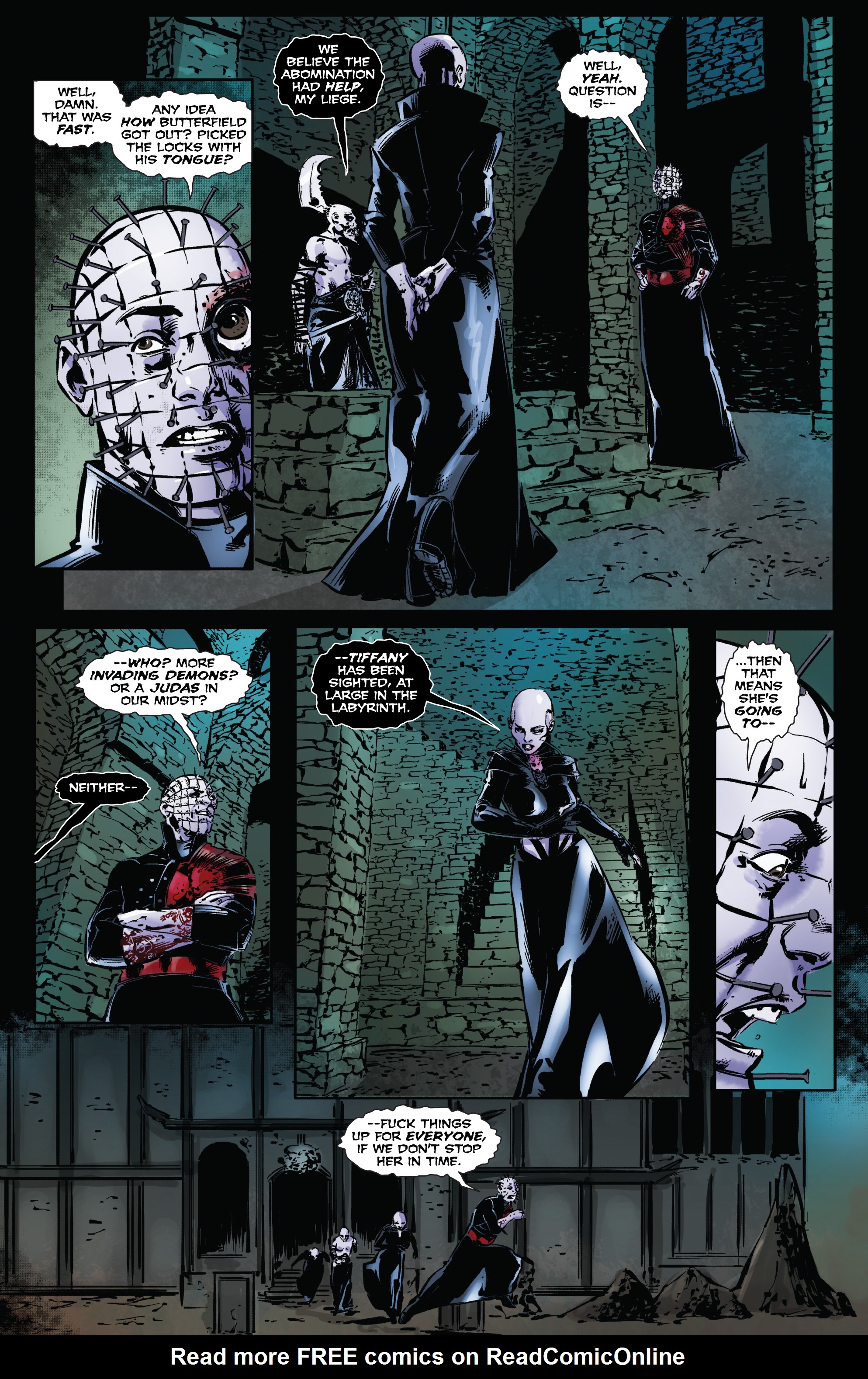 Read online Clive Barker's Hellraiser: The Dark Watch comic -  Issue # TPB 2 - 84