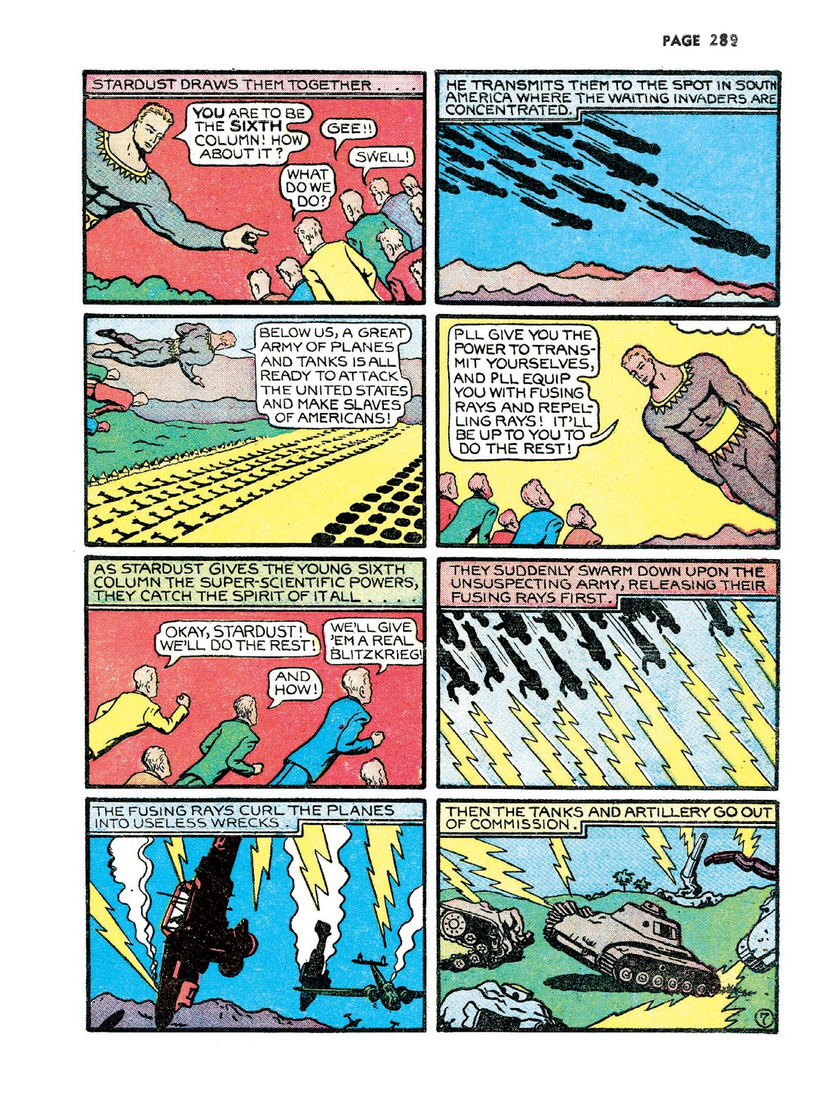 Turn Loose Our Death Rays and Kill Them All!: The Complete Works of Fletcher Hanks issue TPB (Part 4) - Page 22