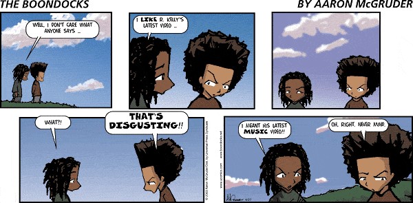 Read online The Boondocks Collection comic -  Issue # Year 2003 - 117