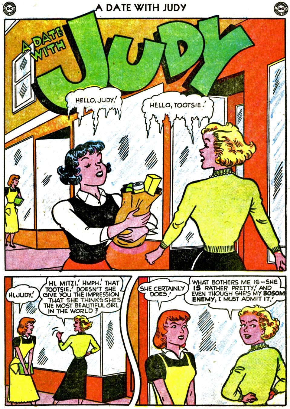 Read online A Date with Judy comic -  Issue #18 - 17