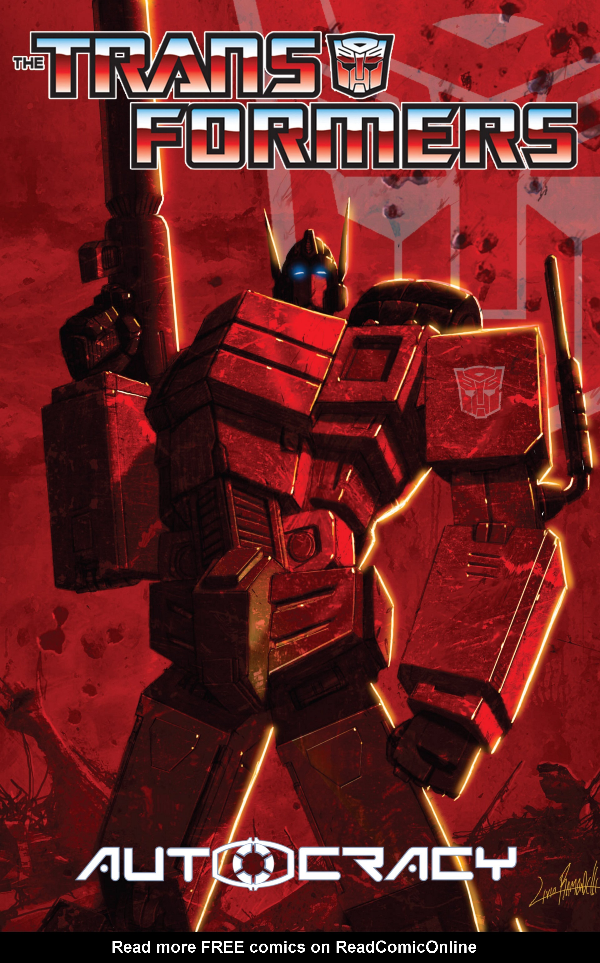 Read online Transformers: Autocracy comic -  Issue # Full - 2