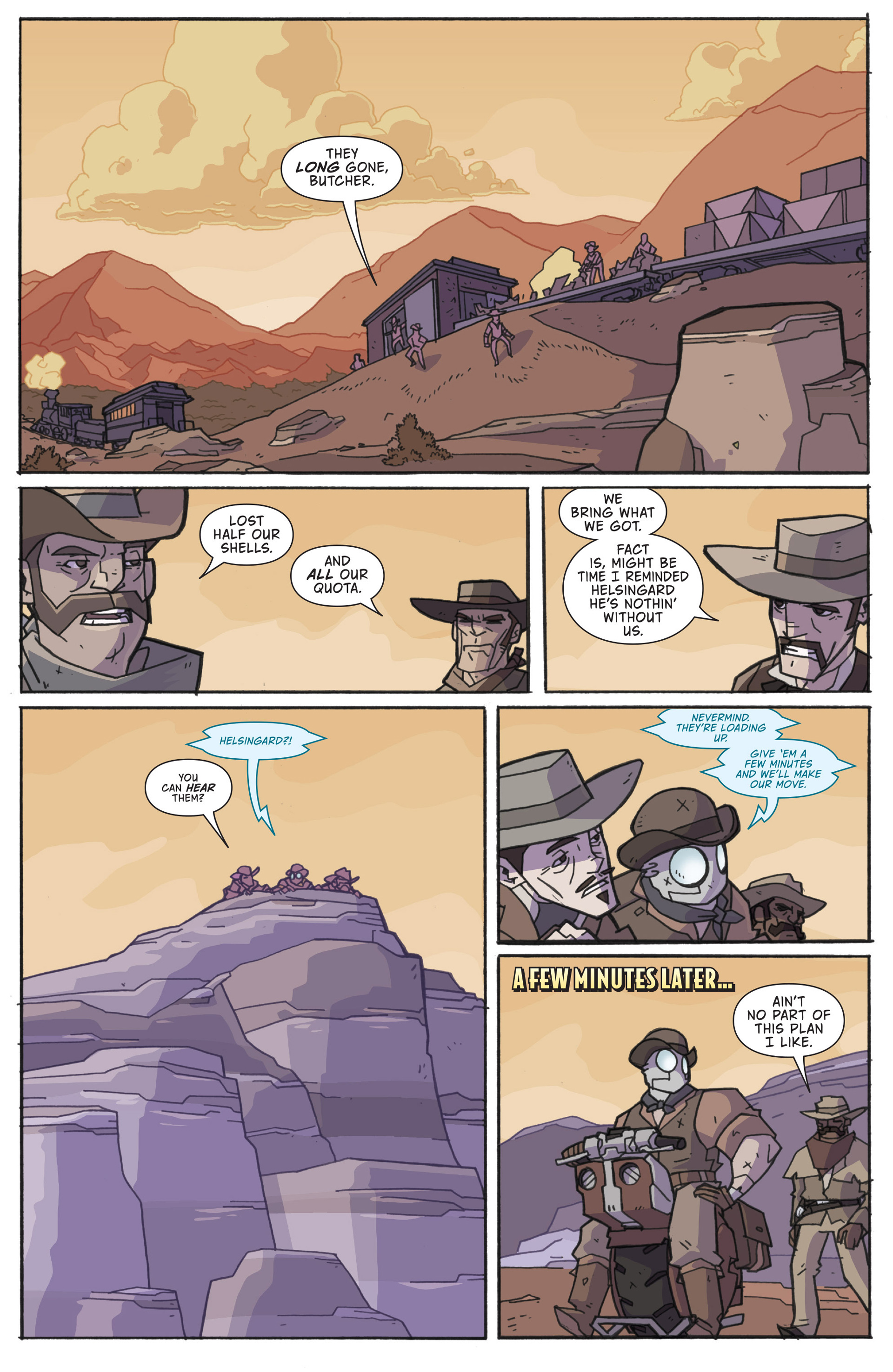 Read online Atomic Robo and the Knights of the Golden Circle comic -  Issue #3 - 18