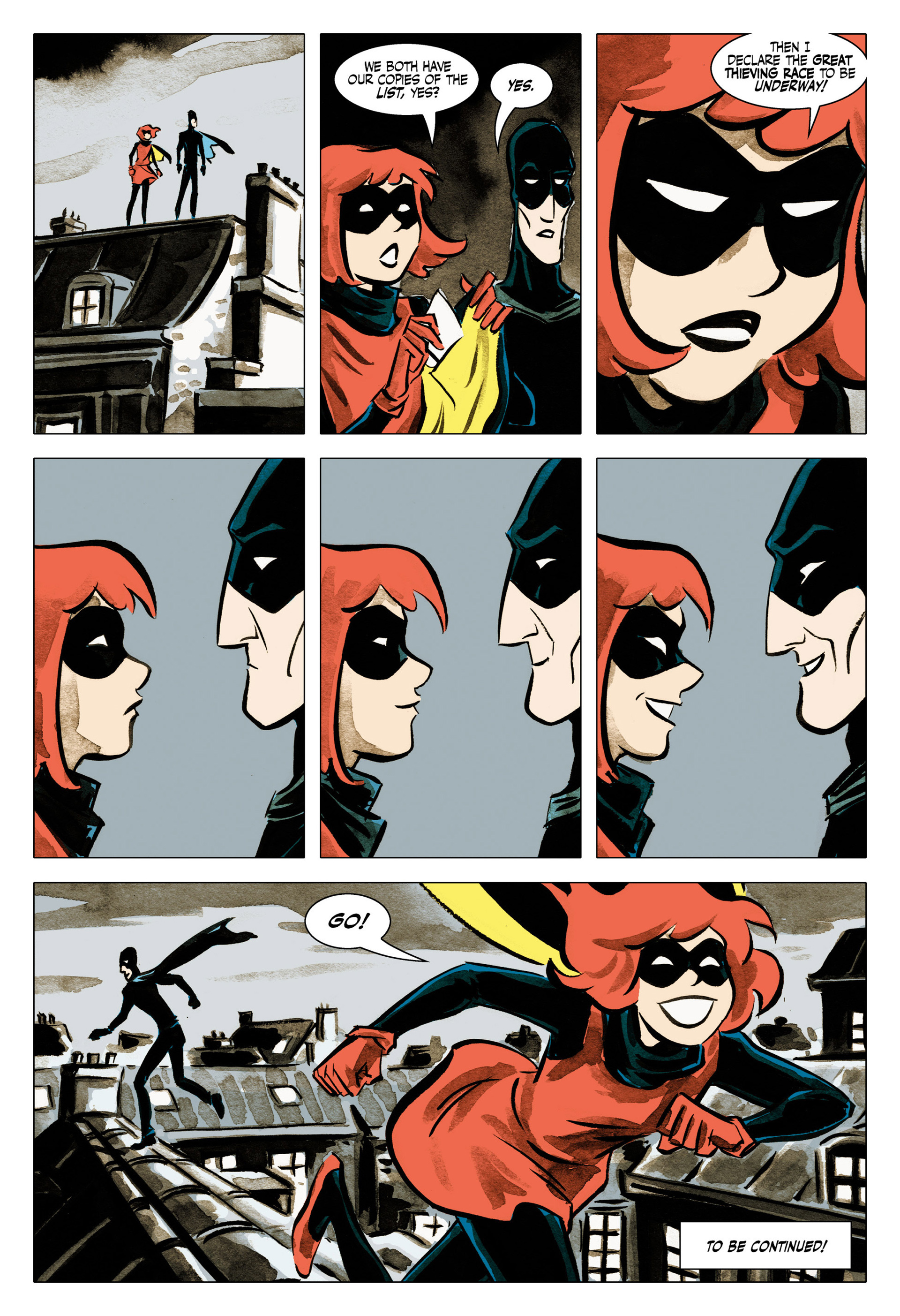 Read online Bandette (2012) comic -  Issue #5 - 19