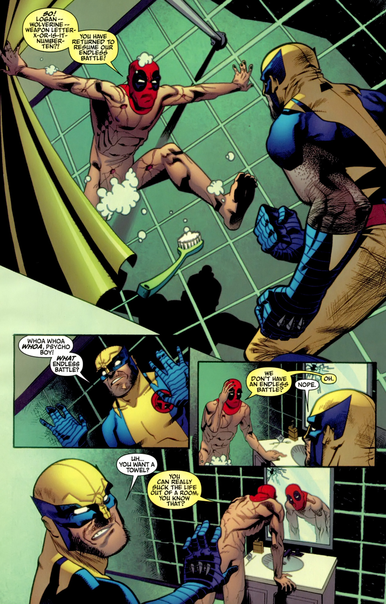 Read online Wolverine/Deadpool: The Decoy comic -  Issue # Full - 10