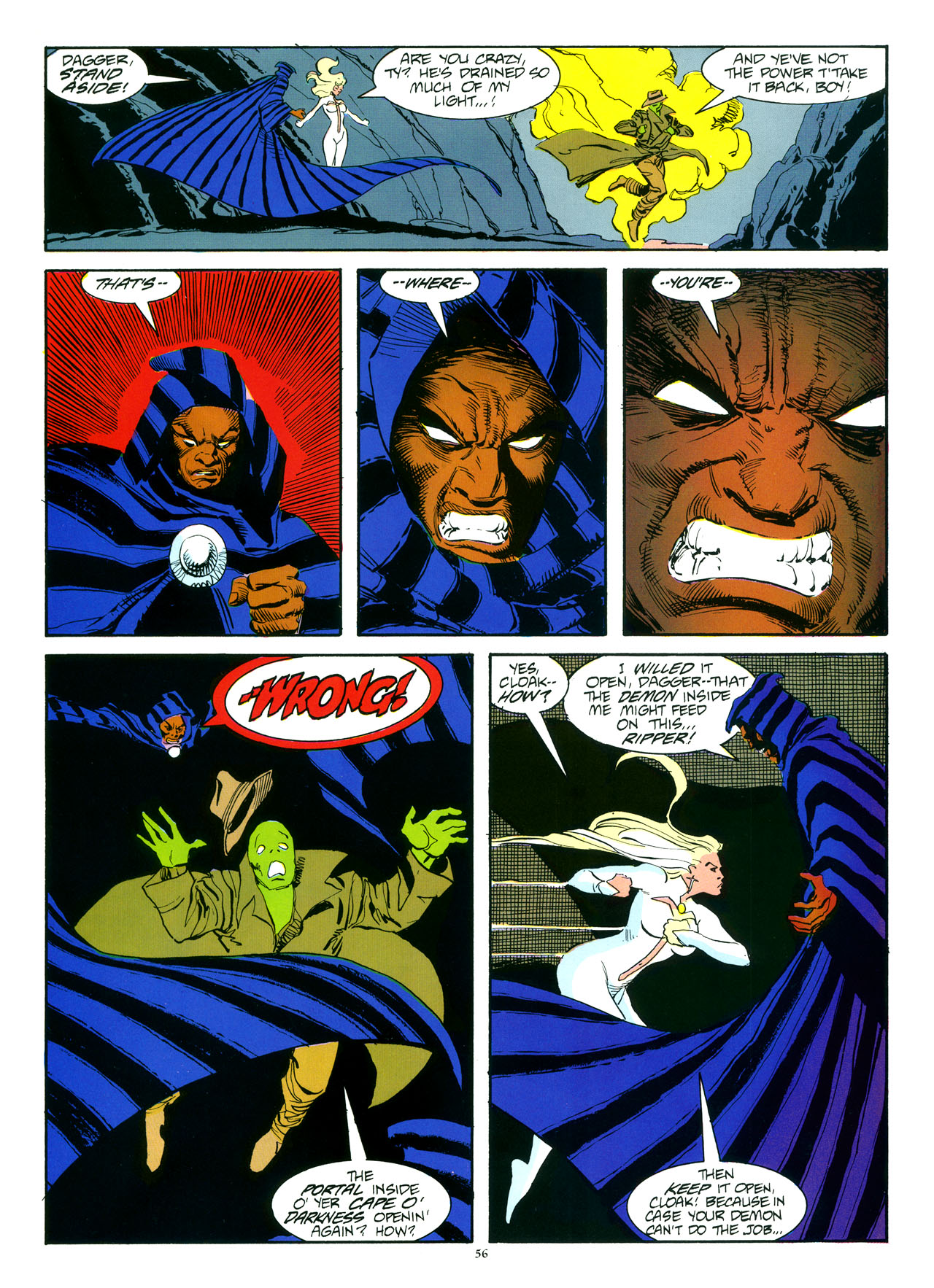 Read online Marvel Graphic Novel comic -  Issue #35 - Cloak & Dagger - Predator and Prey - 60