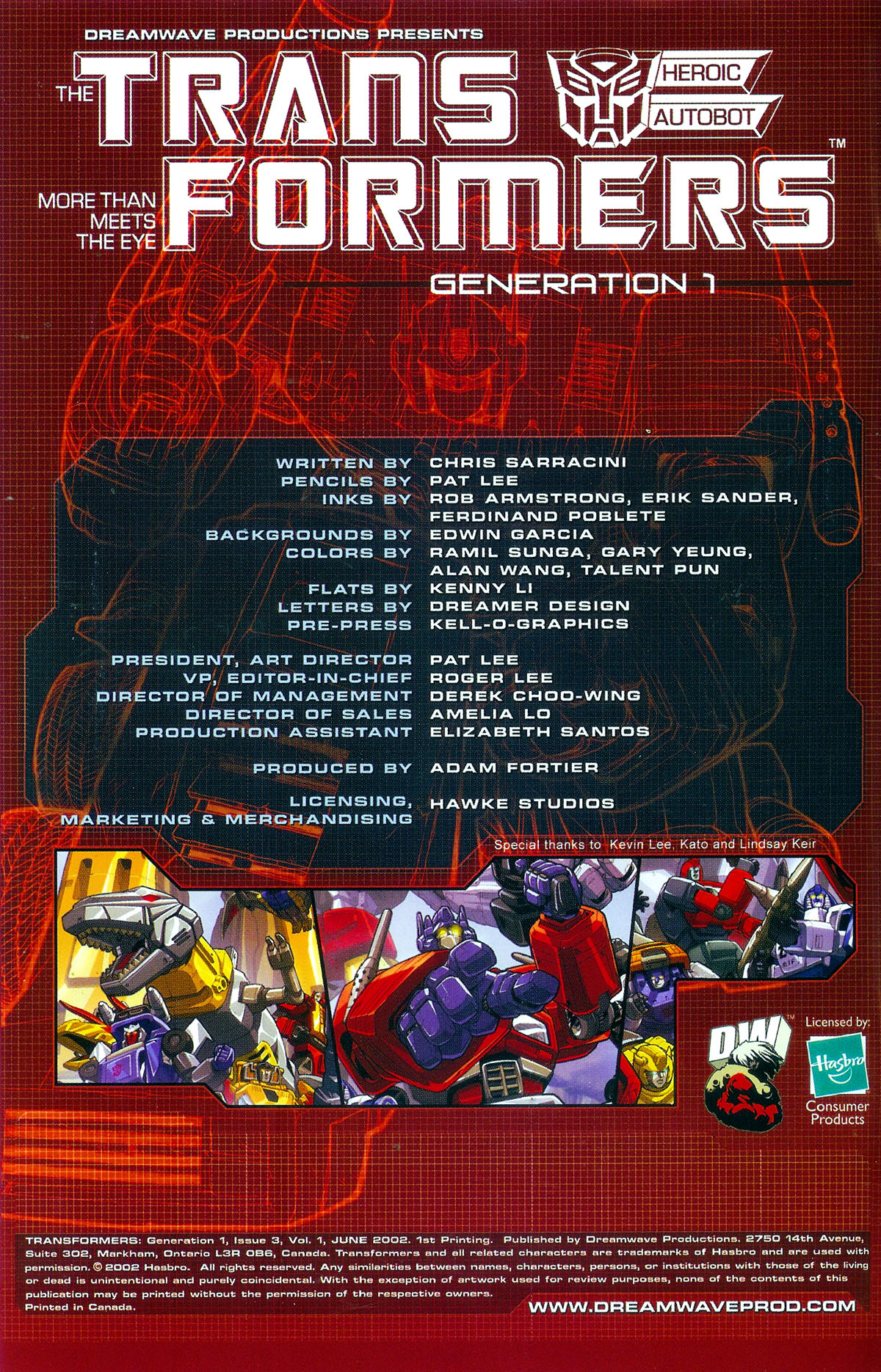 Read online Transformers: Generation 1 (2002) comic -  Issue #3 - 3