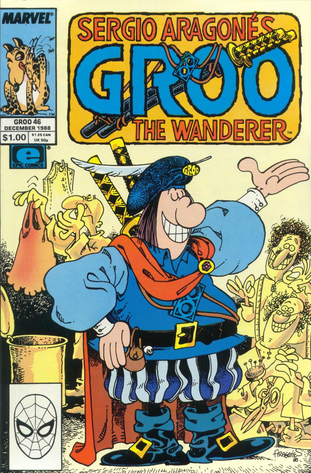 Read online Sergio Aragonés Groo the Wanderer comic -  Issue #46 - 1
