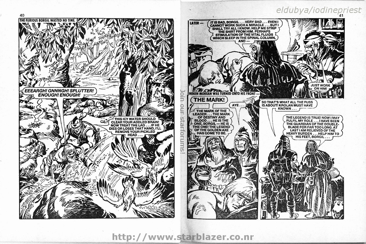 Read online Starblazer comic -  Issue #193 - 22