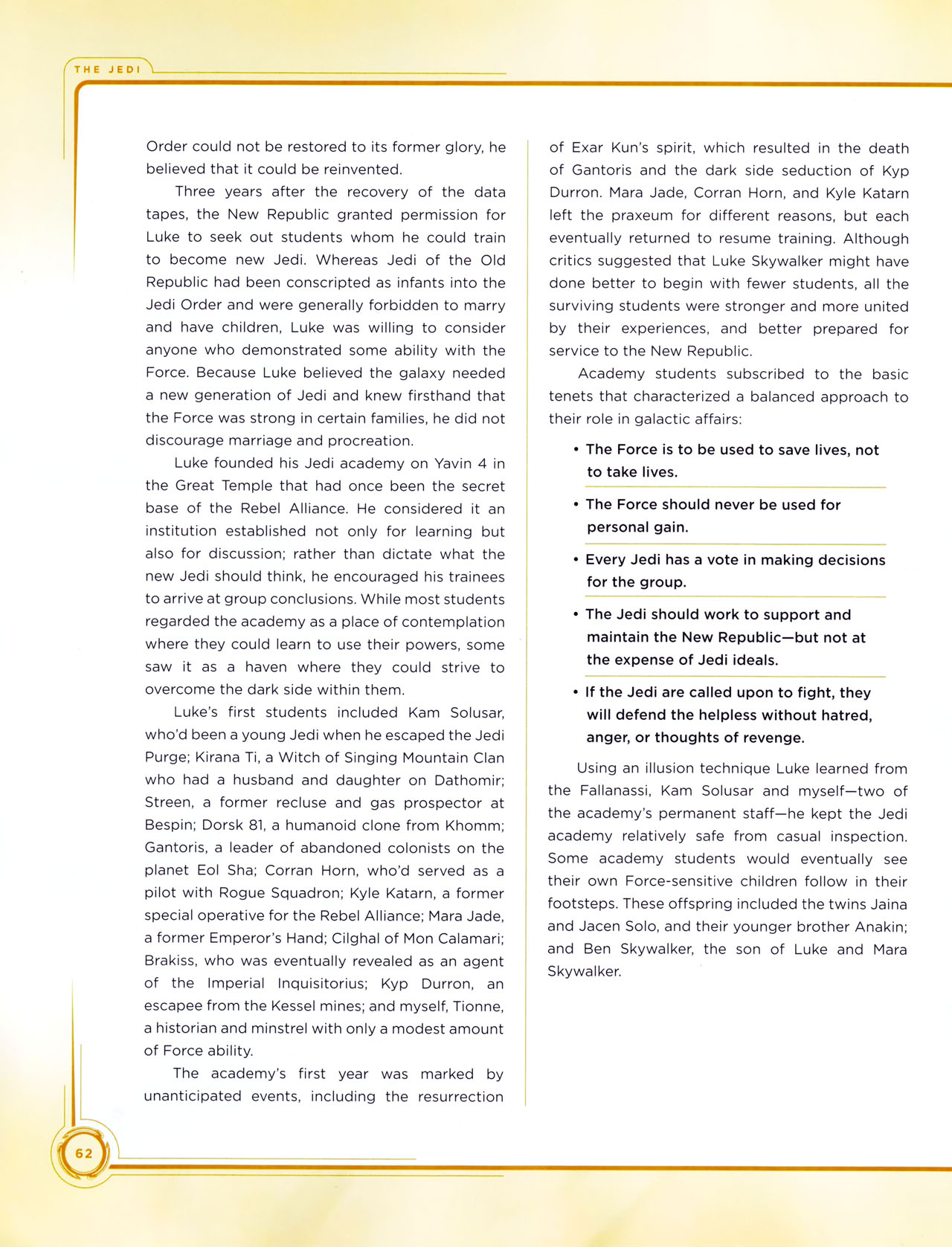 Read online Star Wars: Jedi vs. Sith - The Essential Guide To The Force comic -  Issue # TPB (Part 1) - 80