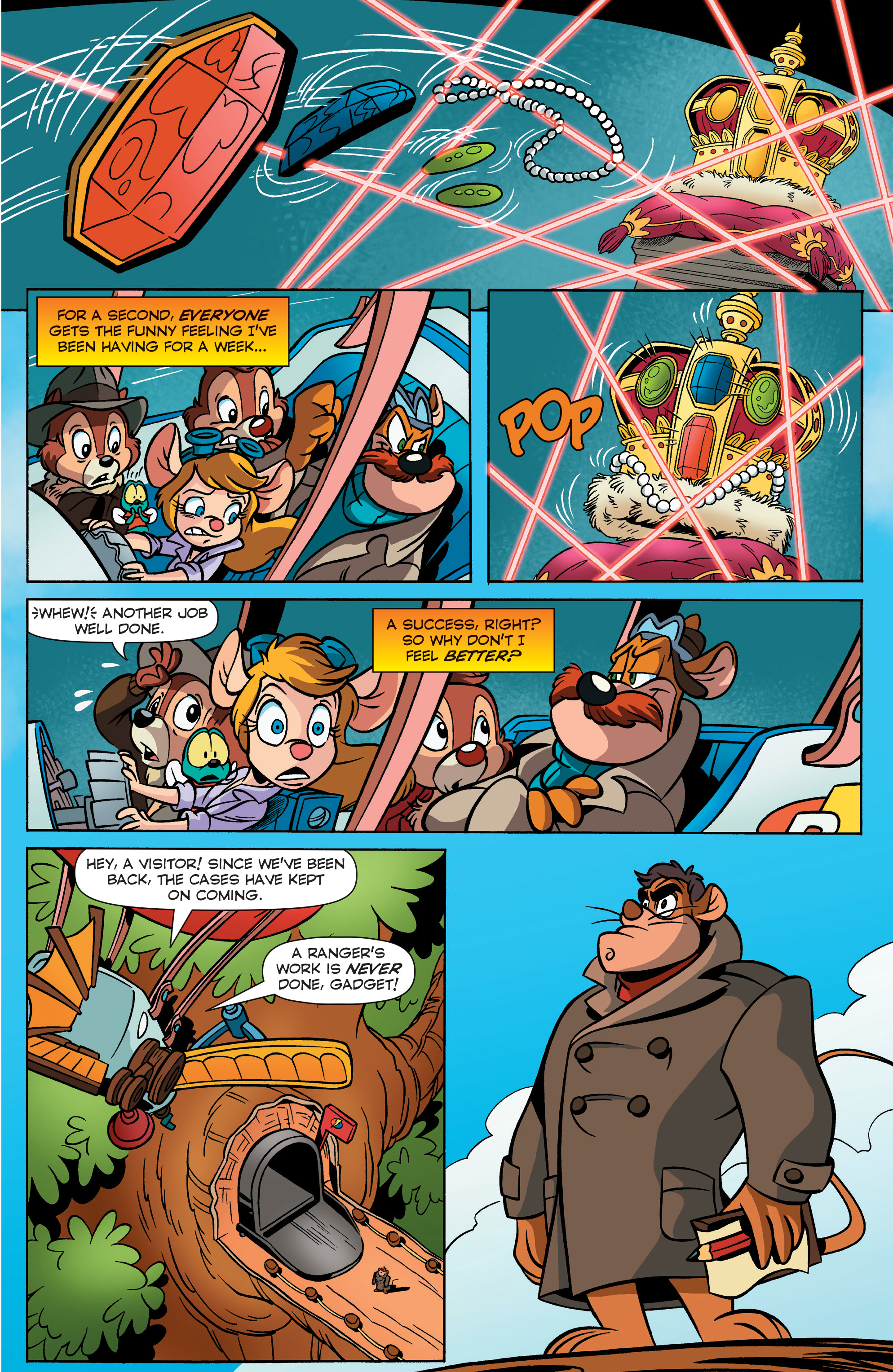 Read online Disney Afternoon Giant comic -  Issue #6 - 7