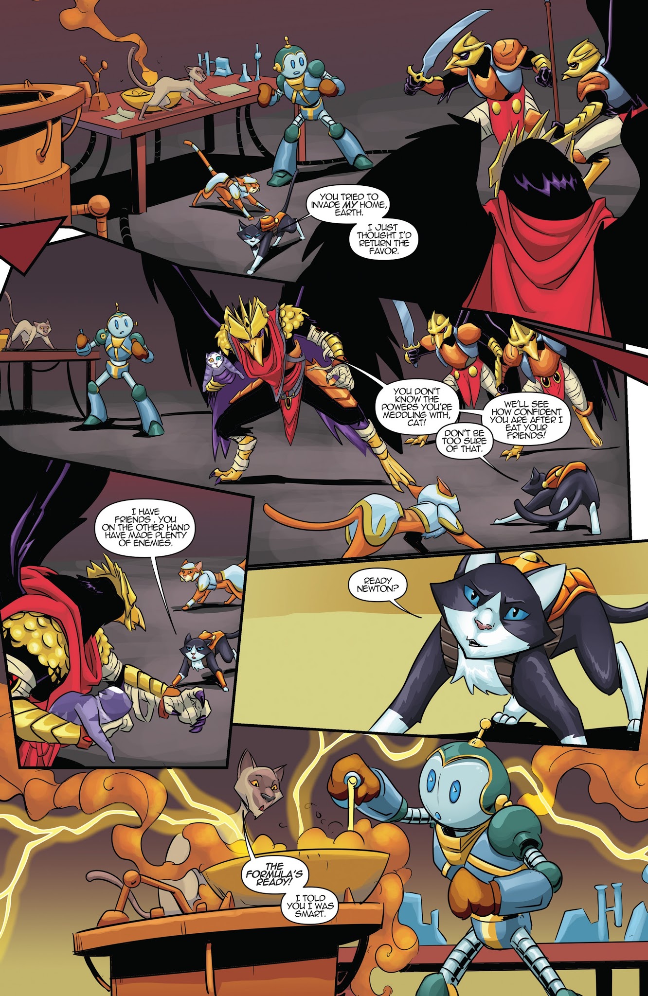 Read online Hero Cats comic -  Issue #18 - 16