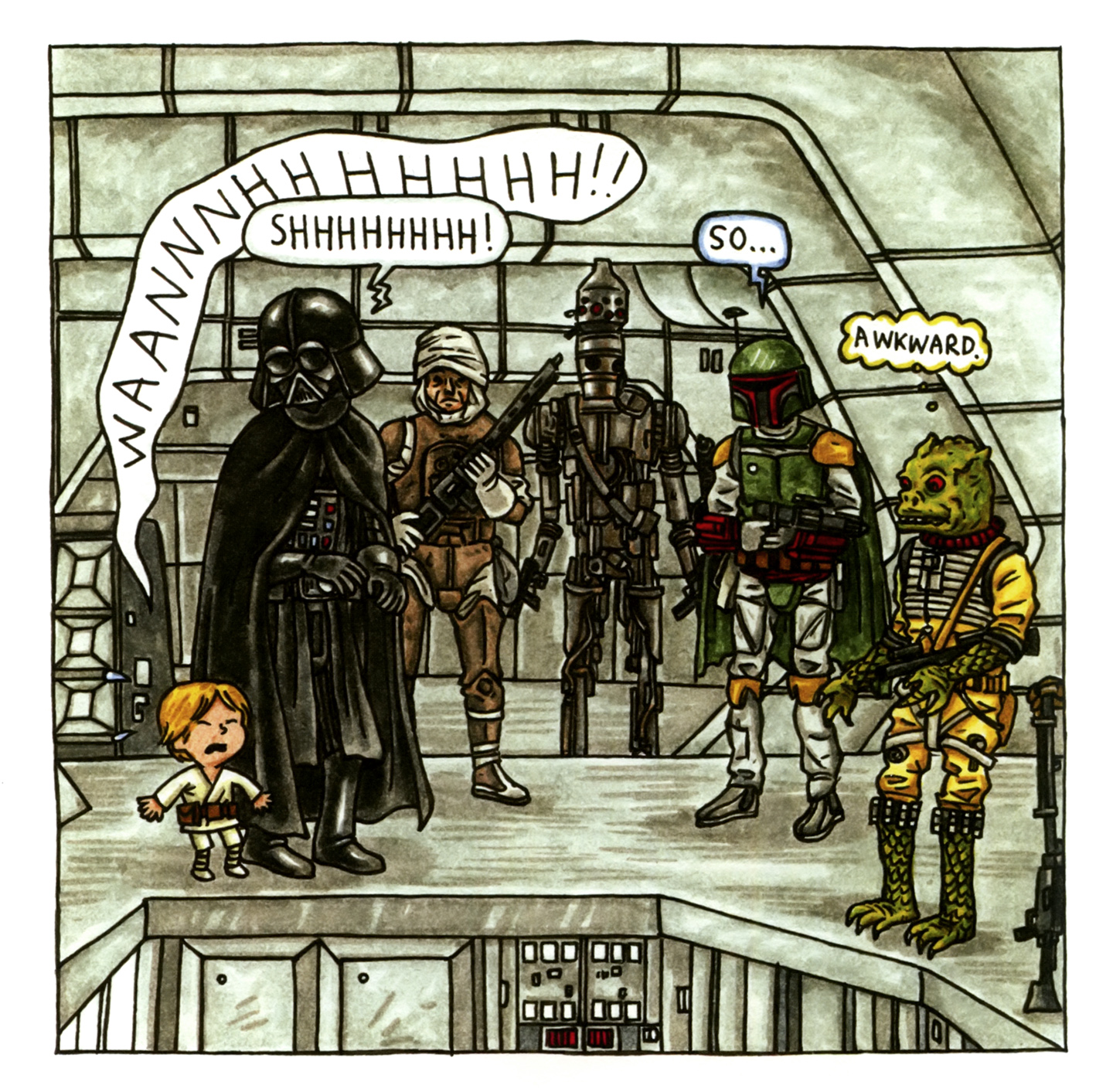 Read online Star Wars: Darth Vader and Son comic -  Issue # TPB - 41