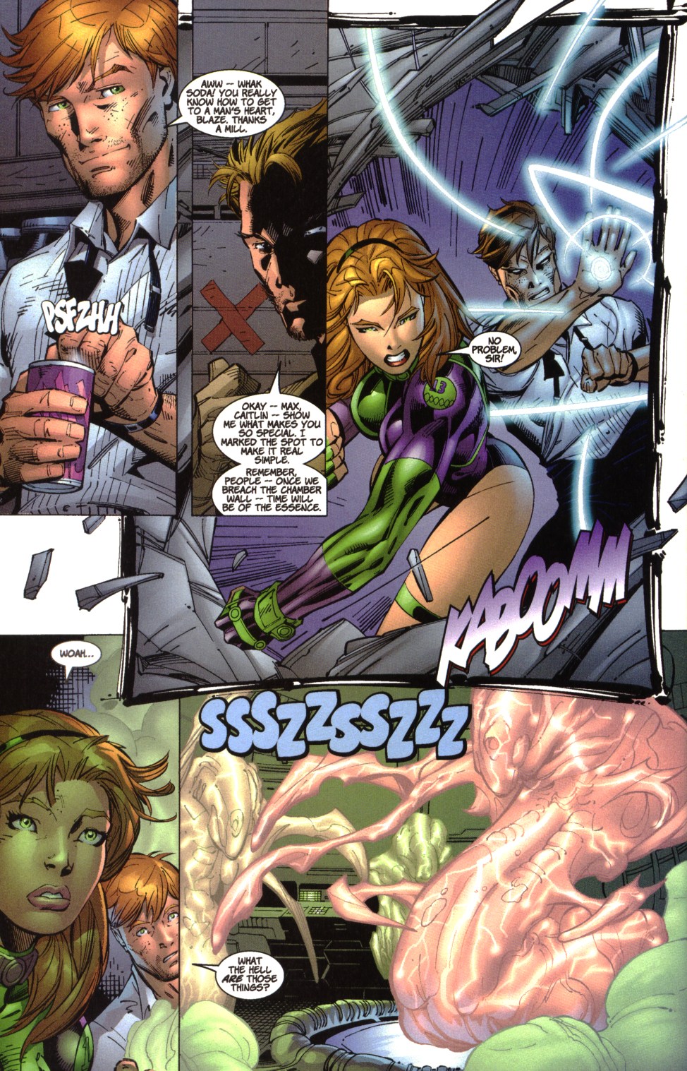 Read online Divine Right comic -  Issue #5 - 17