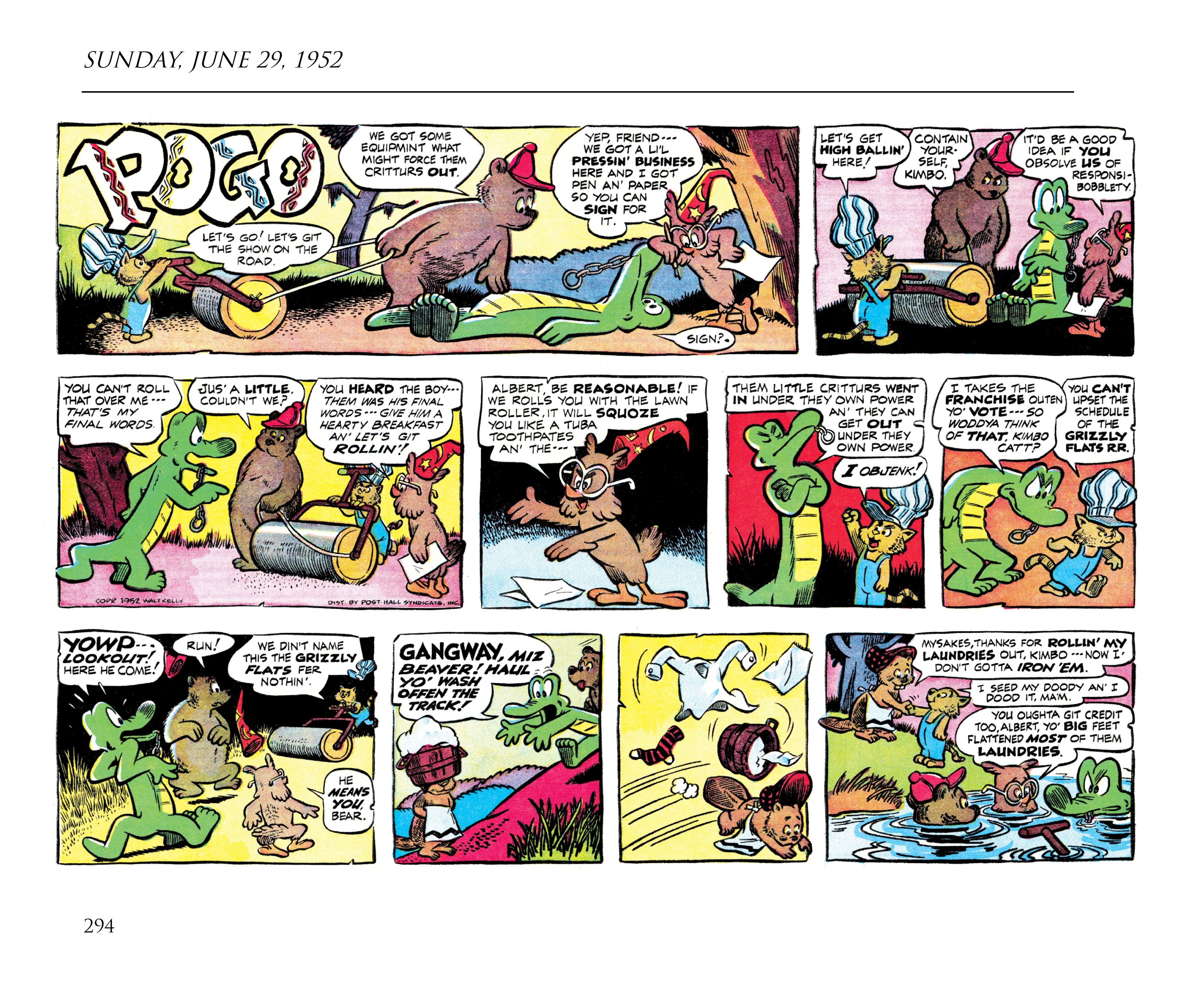 Read online Pogo by Walt Kelly: The Complete Syndicated Comic Strips comic -  Issue # TPB 2 (Part 4) - 12