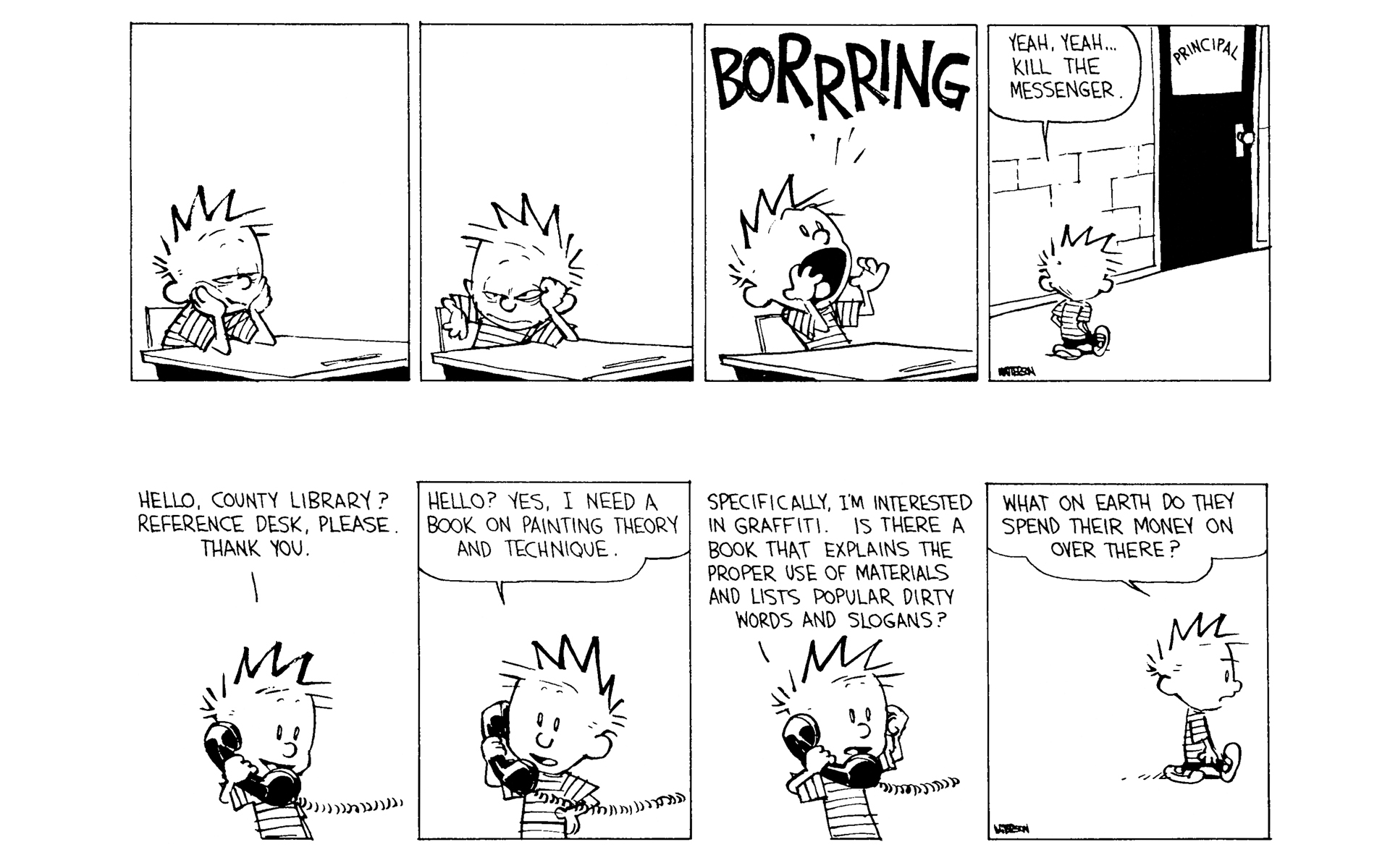 Read online Calvin and Hobbes comic -  Issue #9 - 86