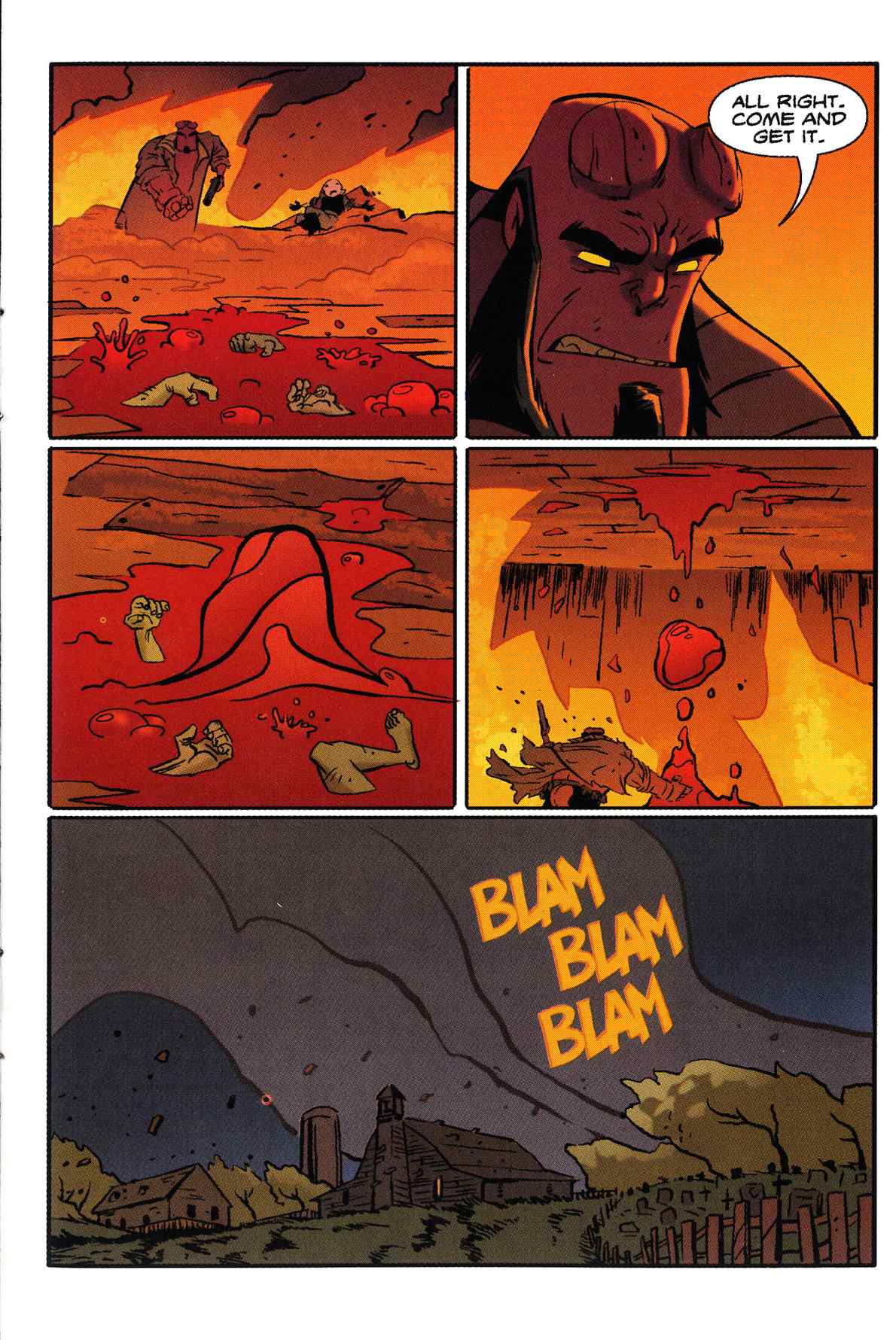 Read online Hellboy Animated: Phantom Limbs comic -  Issue # Full - 23