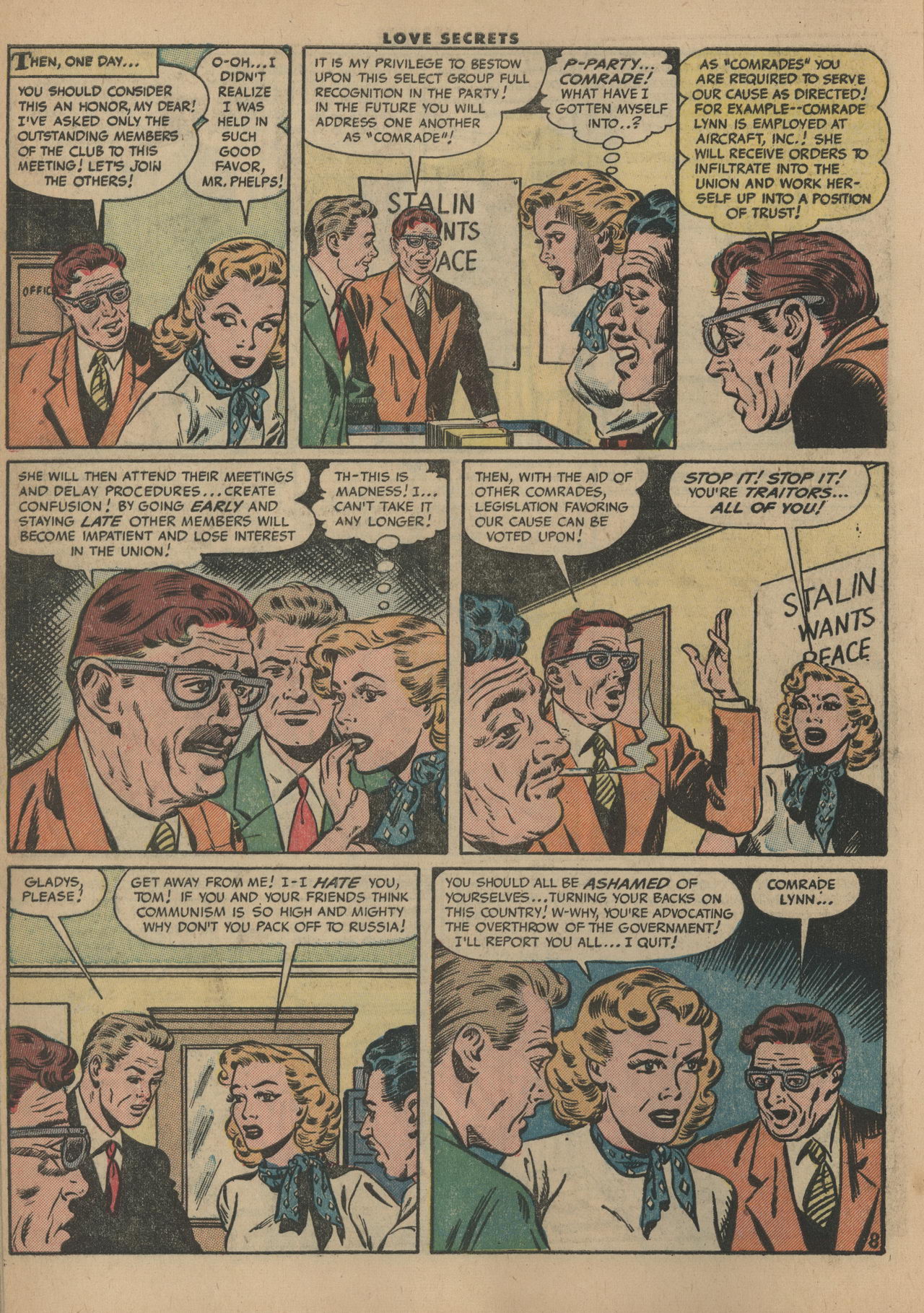 Read online Love Secrets (1953) comic -  Issue #32 - 10