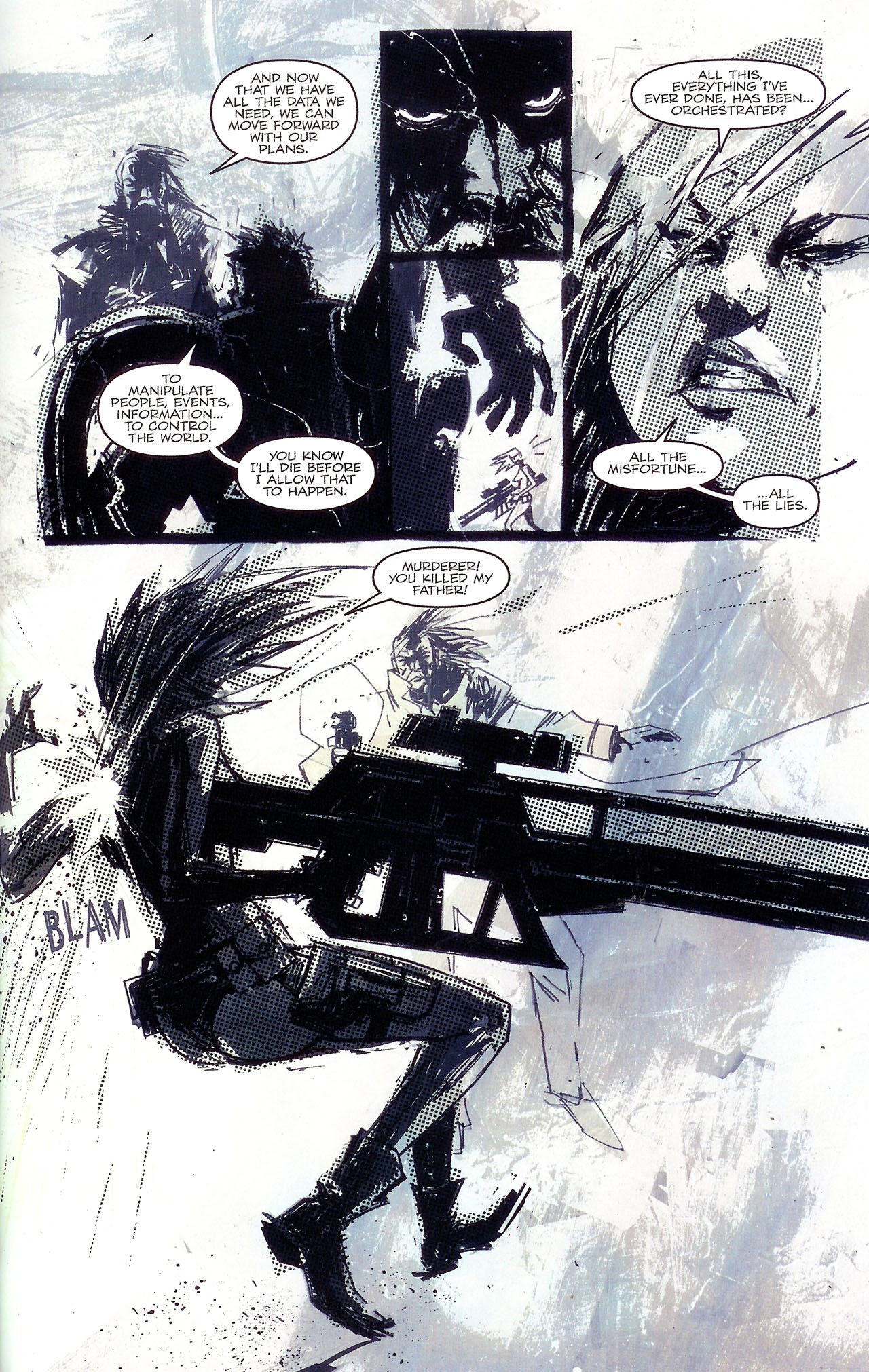 Read online Metal Gear Solid: Sons of Liberty comic -  Issue #11 - 21