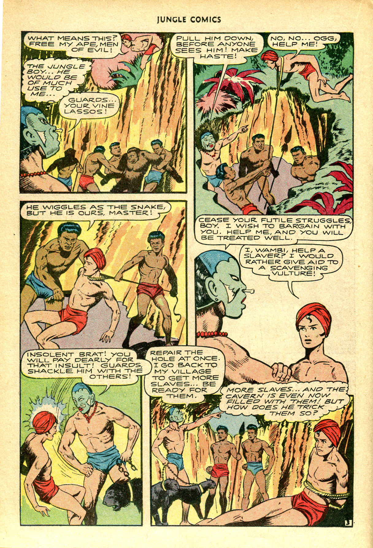 Read online Jungle Comics comic -  Issue #83 - 31