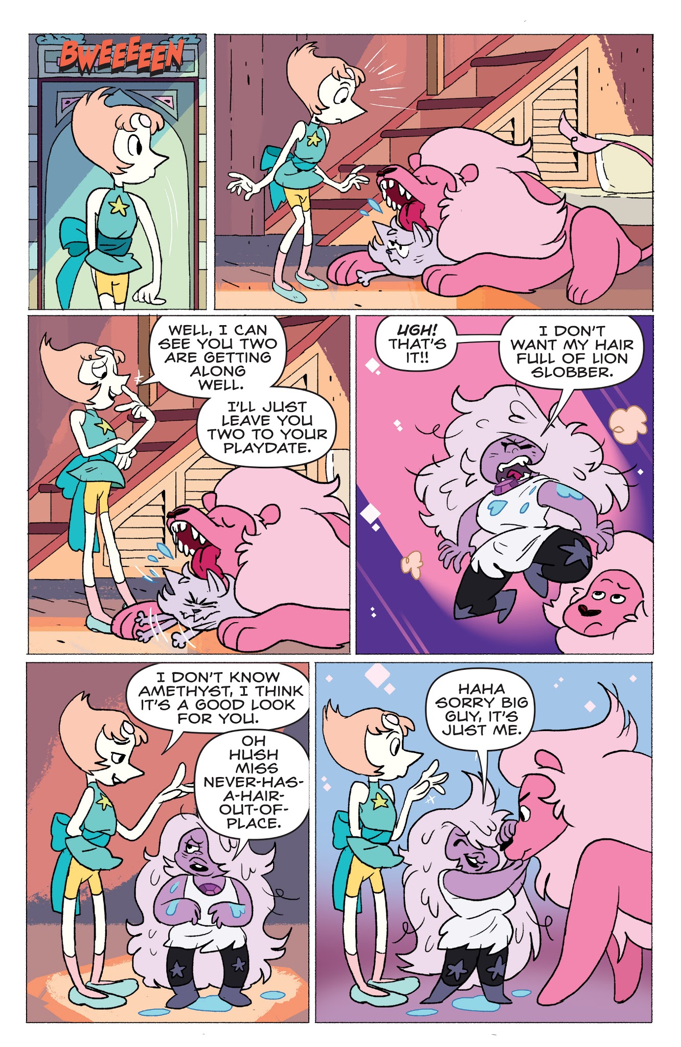 Read online Steven Universe Ongoing comic -  Issue #5 - 7