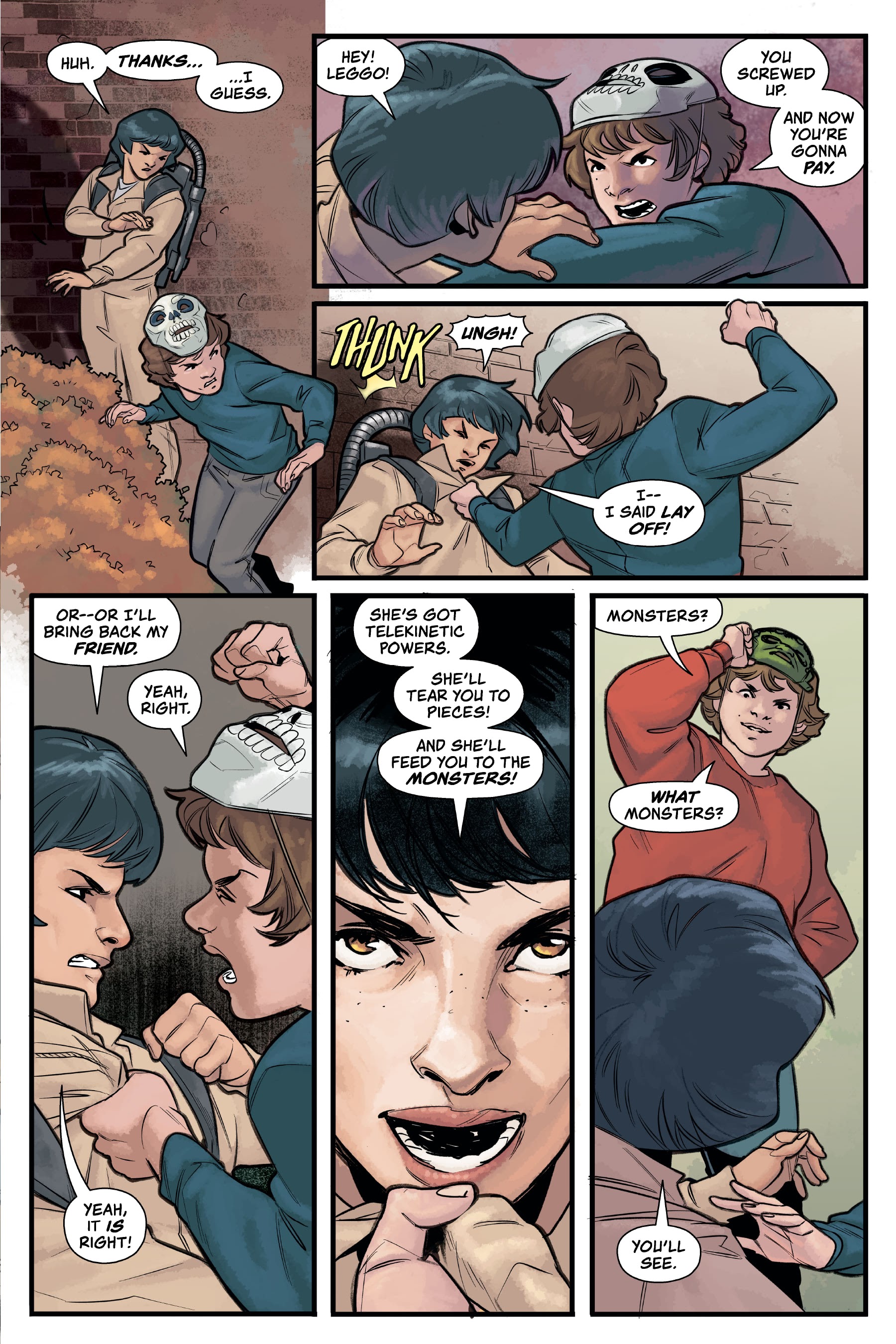 Read online Stranger Things: The Bully comic -  Issue # TPB - 33