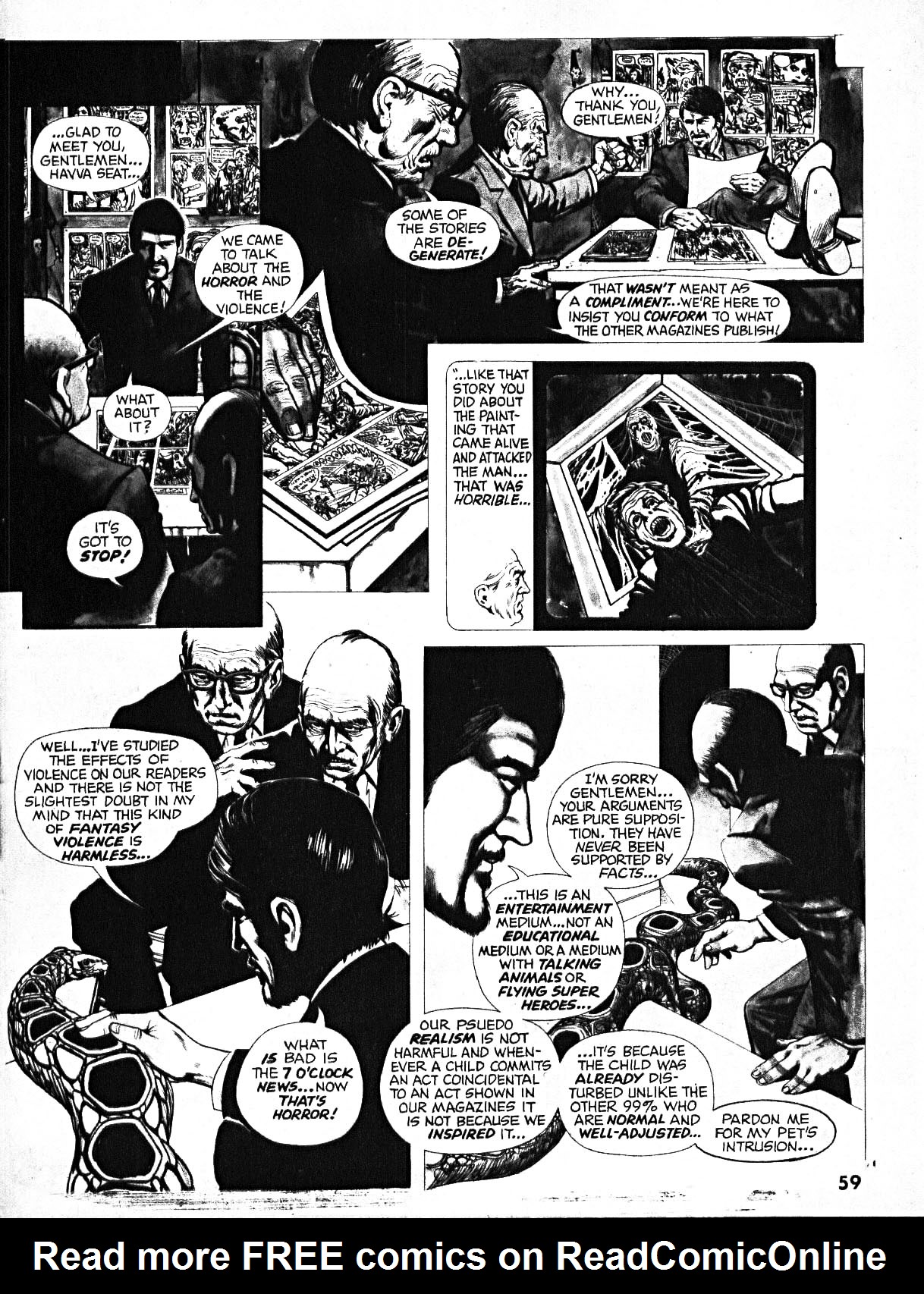 Read online Scream (1973) comic -  Issue #1 - 59
