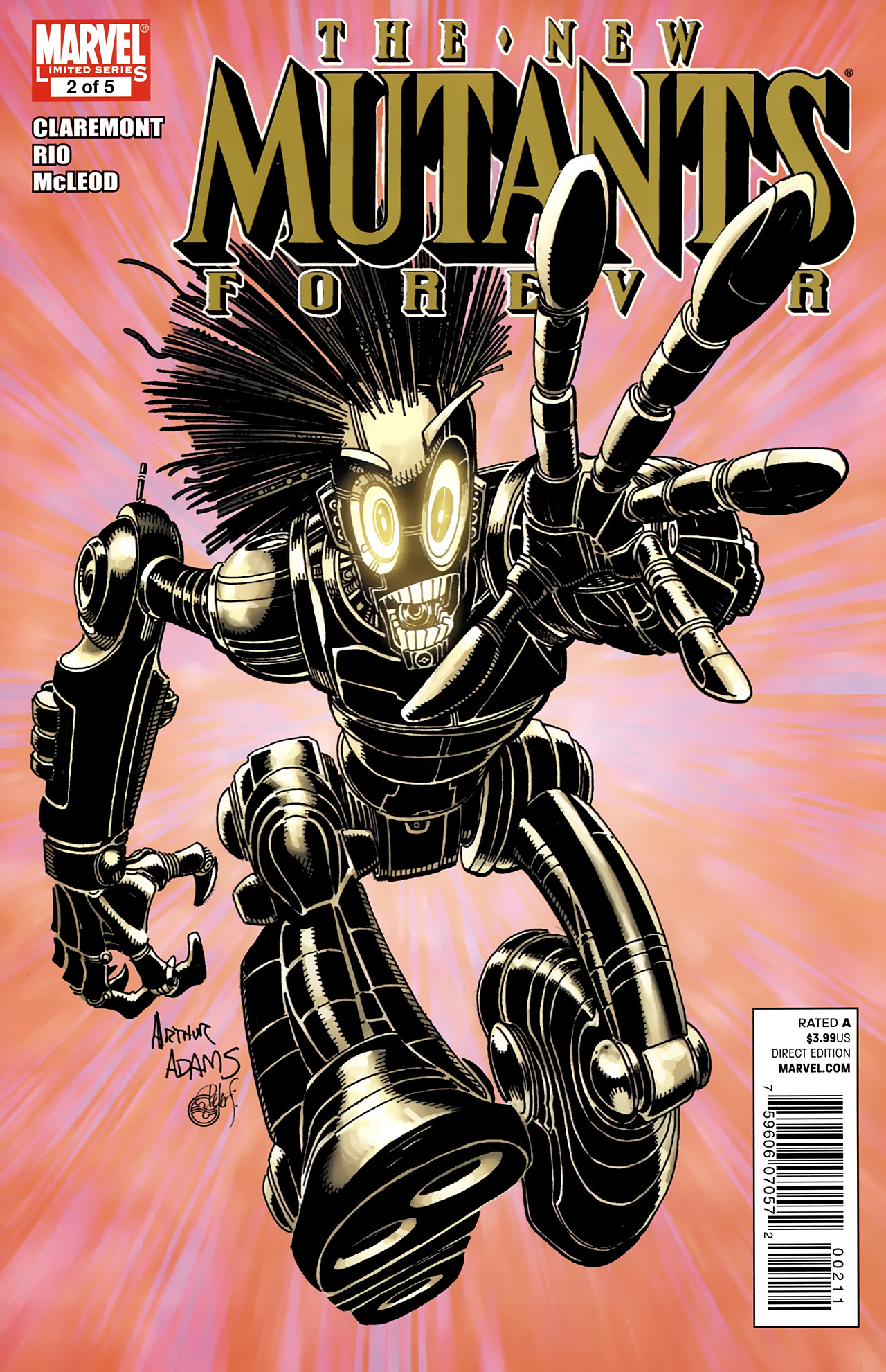Read online New Mutants Forever comic -  Issue #2 - 1