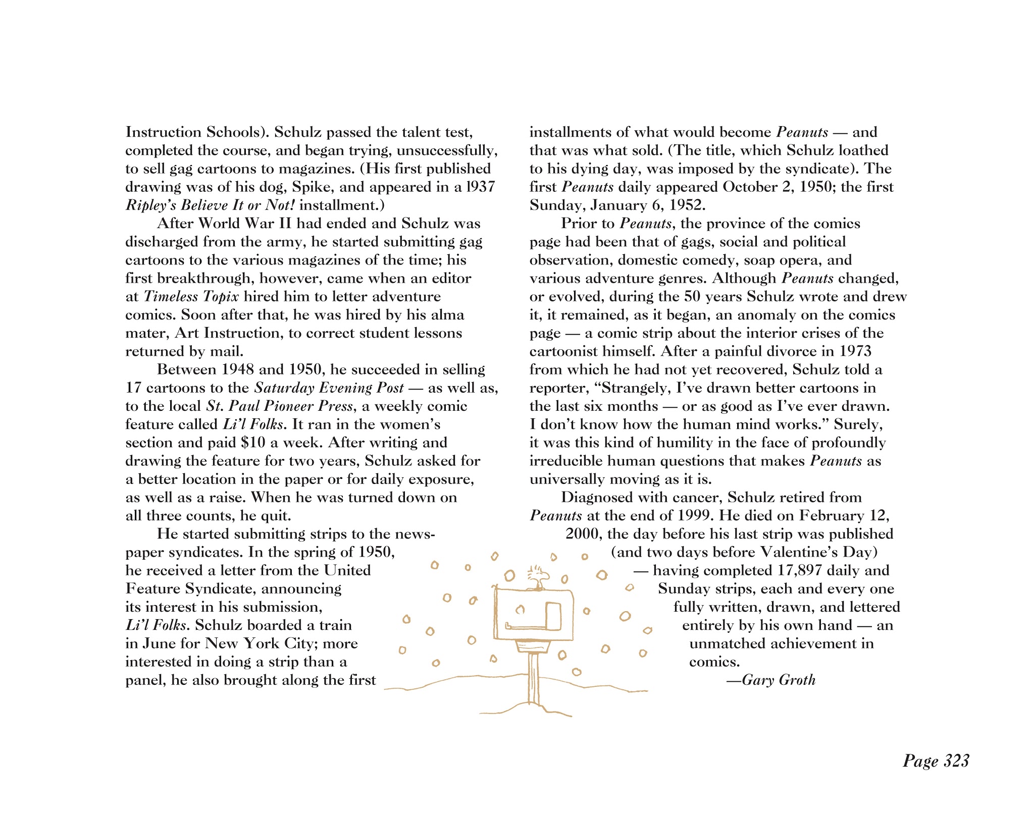 Read online The Complete Peanuts comic -  Issue # TPB 16 - 339