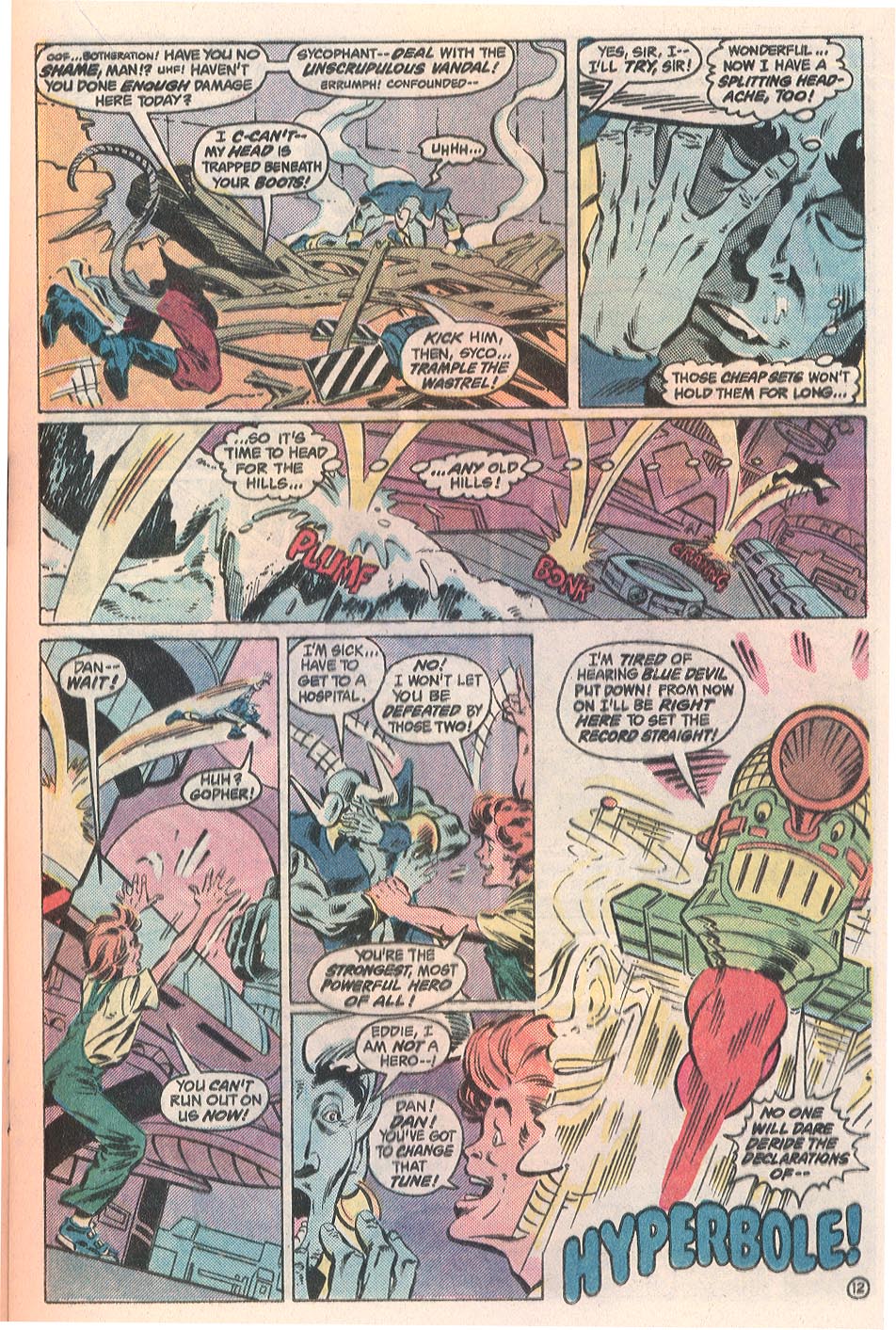 Read online Blue Devil comic -  Issue #11 - 14