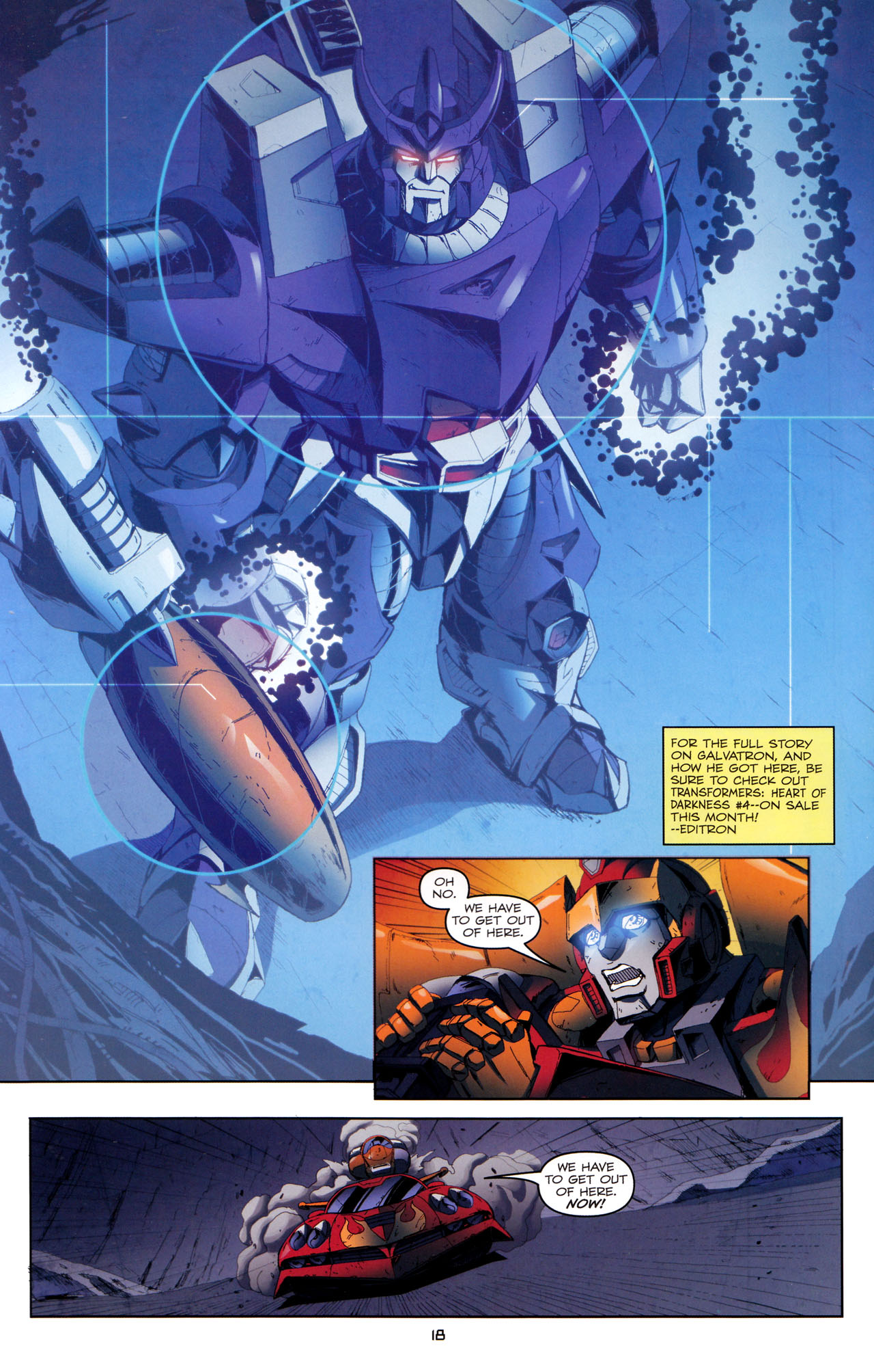 Read online The Transformers (2009) comic -  Issue #20 - 22