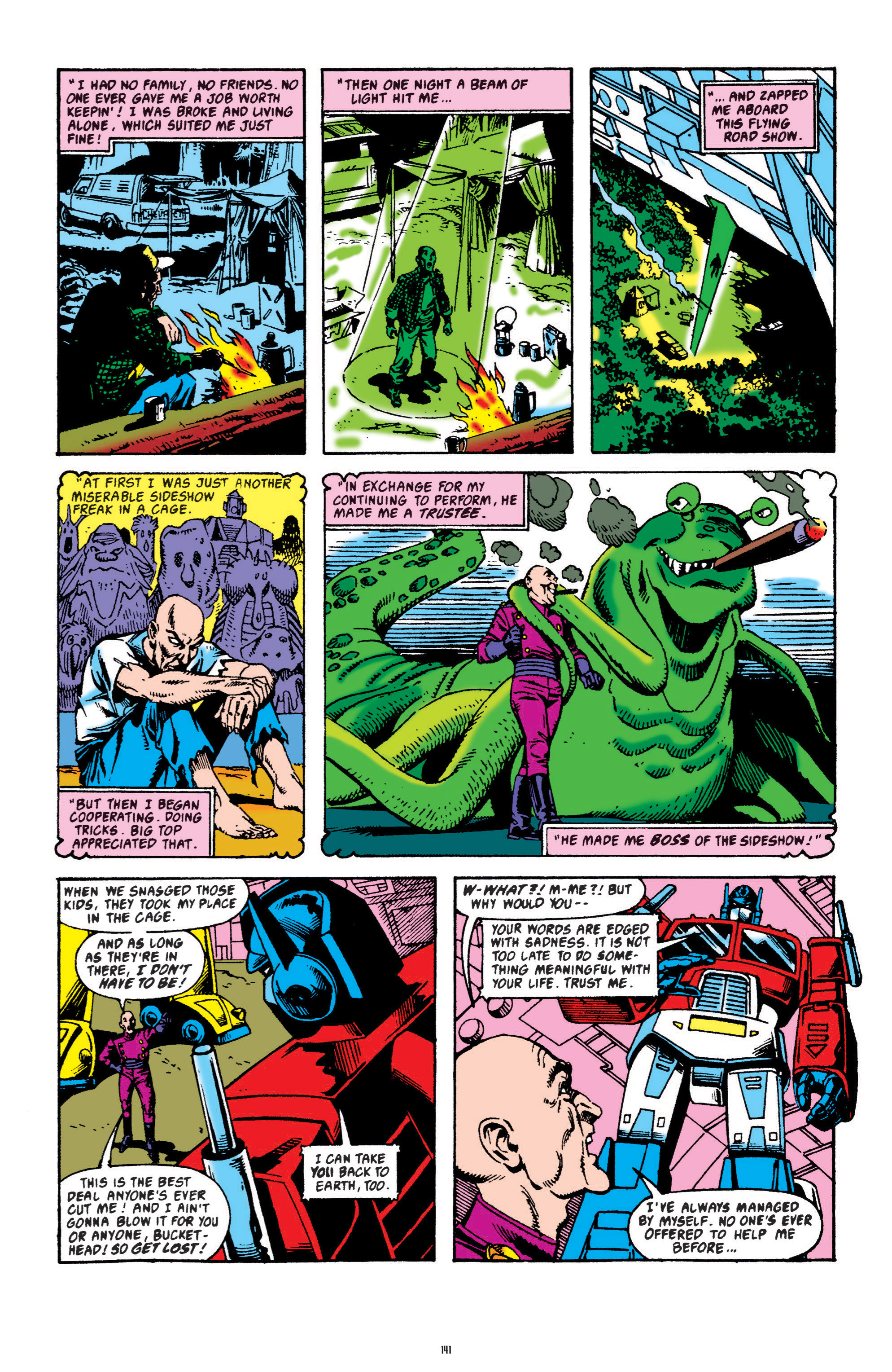 Read online The Transformers Classics comic -  Issue # TPB 4 - 142