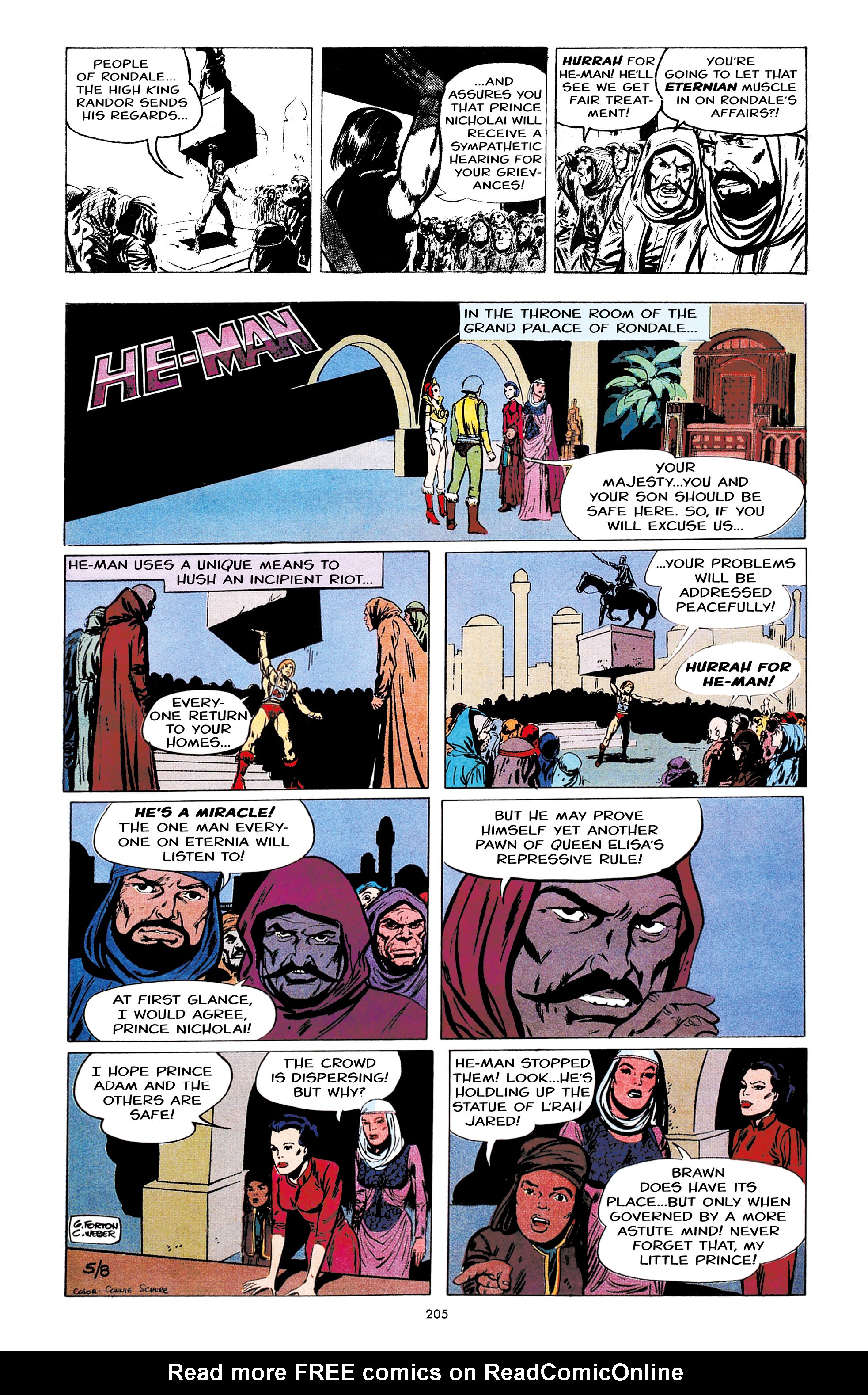 Read online He-Man and the Masters of the Universe: The Newspaper Comic Strips comic -  Issue # TPB (Part 3) - 5