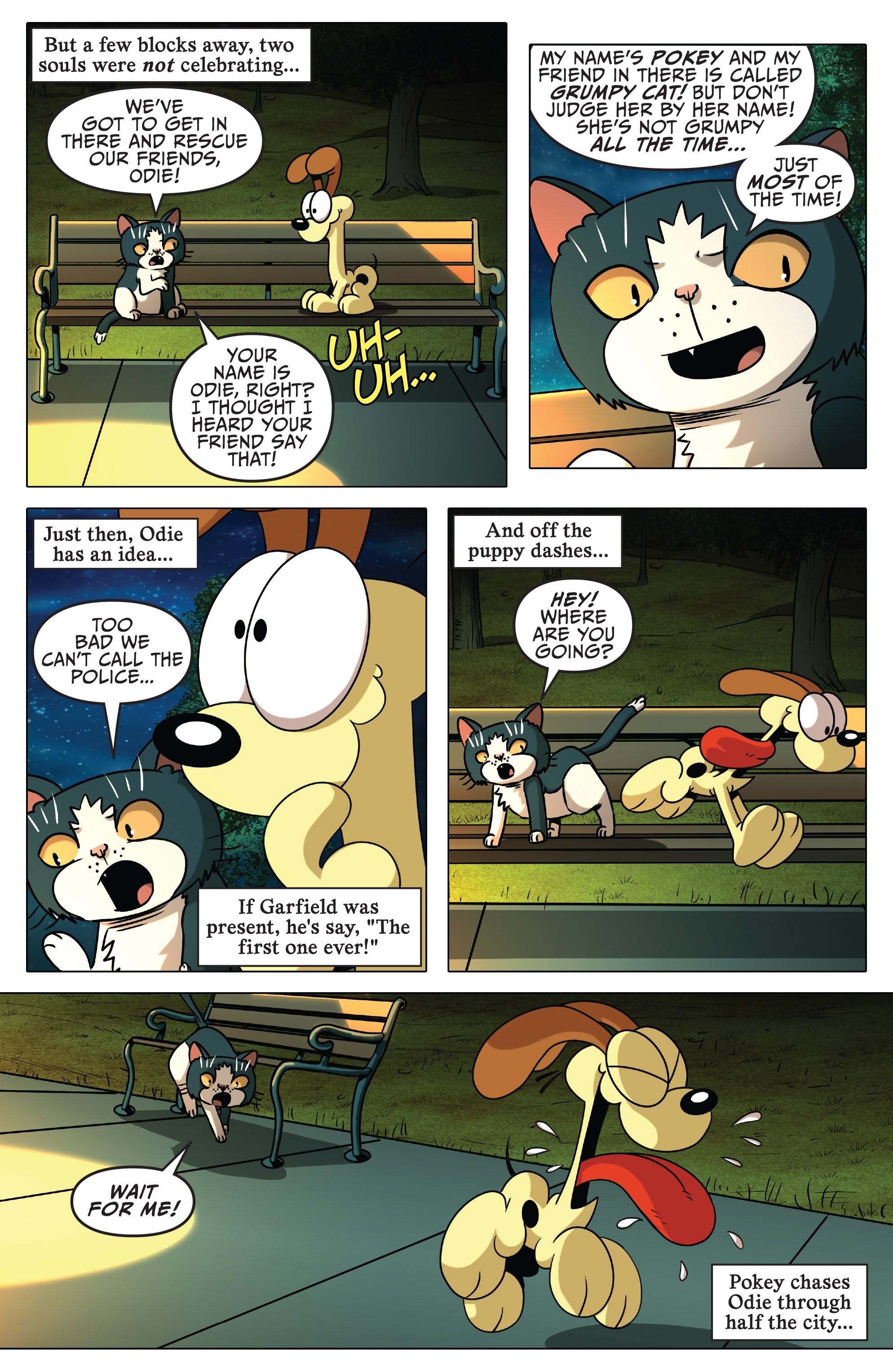 Read online Grumpy Cat/Garfield comic -  Issue #2 - 20