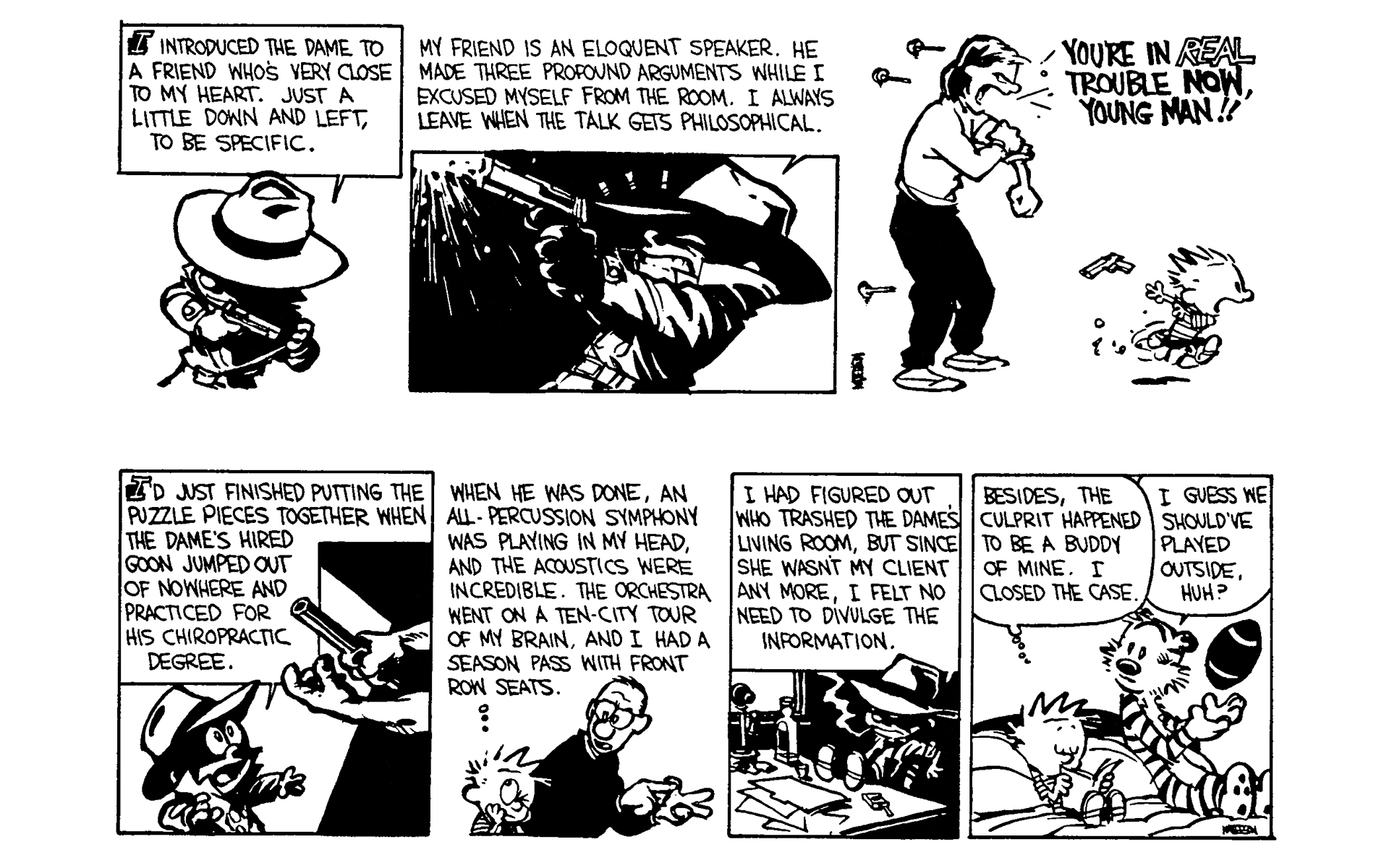 Read online Calvin and Hobbes comic -  Issue #7 - 146