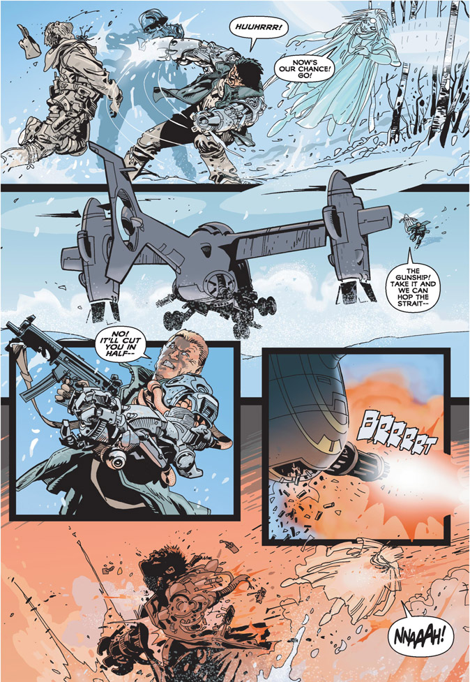 Read online Bionic Commando Chain of Command comic -  Issue # Full - 30