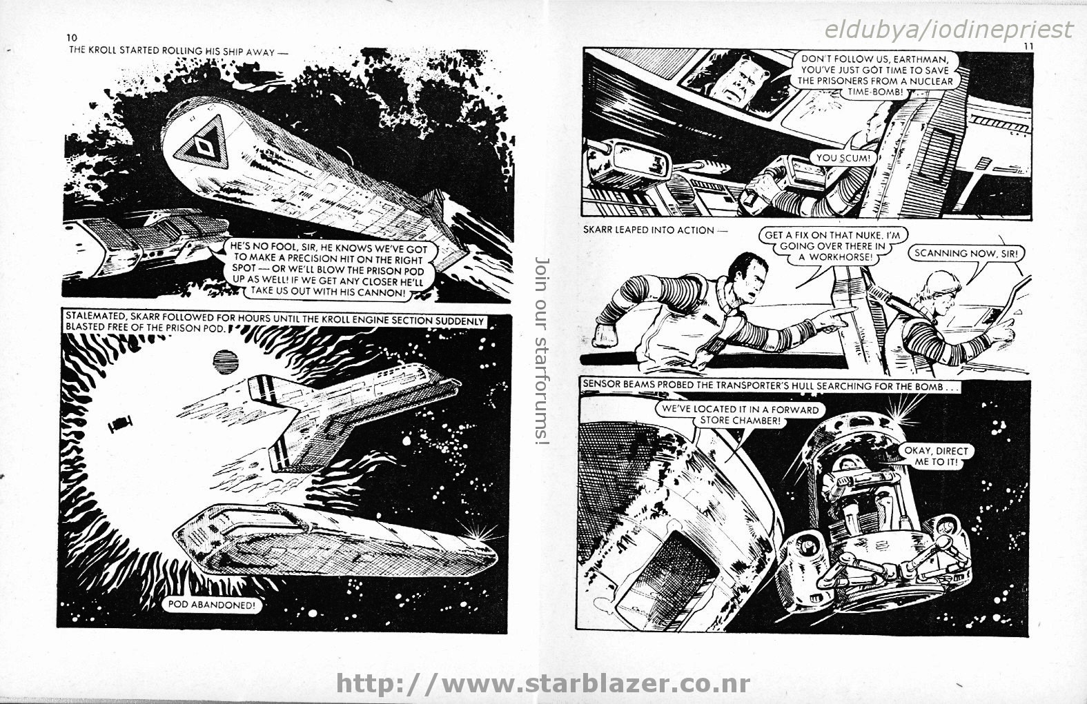 Read online Starblazer comic -  Issue #95 - 7