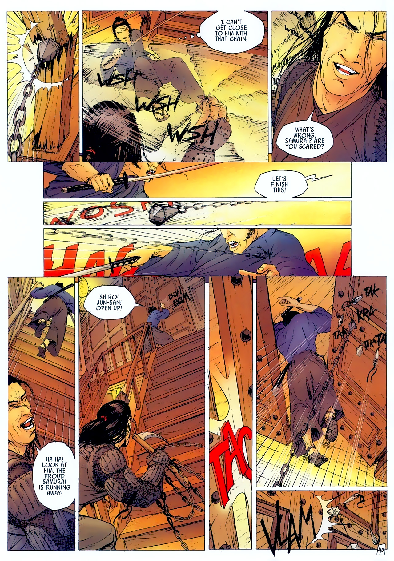 Read online Samurai: Legend comic -  Issue #1 - 44