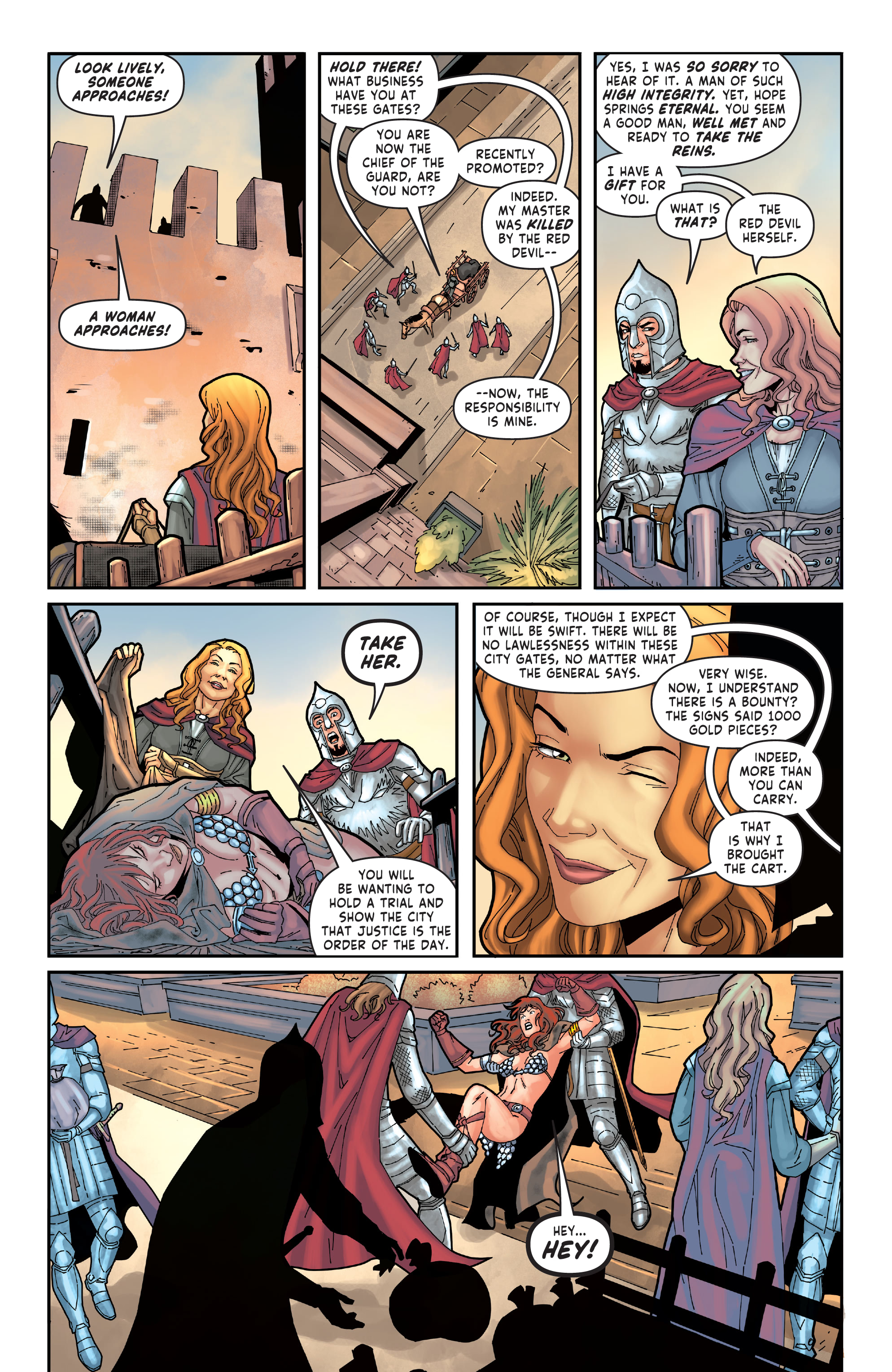 Read online Red Sonja: The Price of Blood comic -  Issue #3 - 18